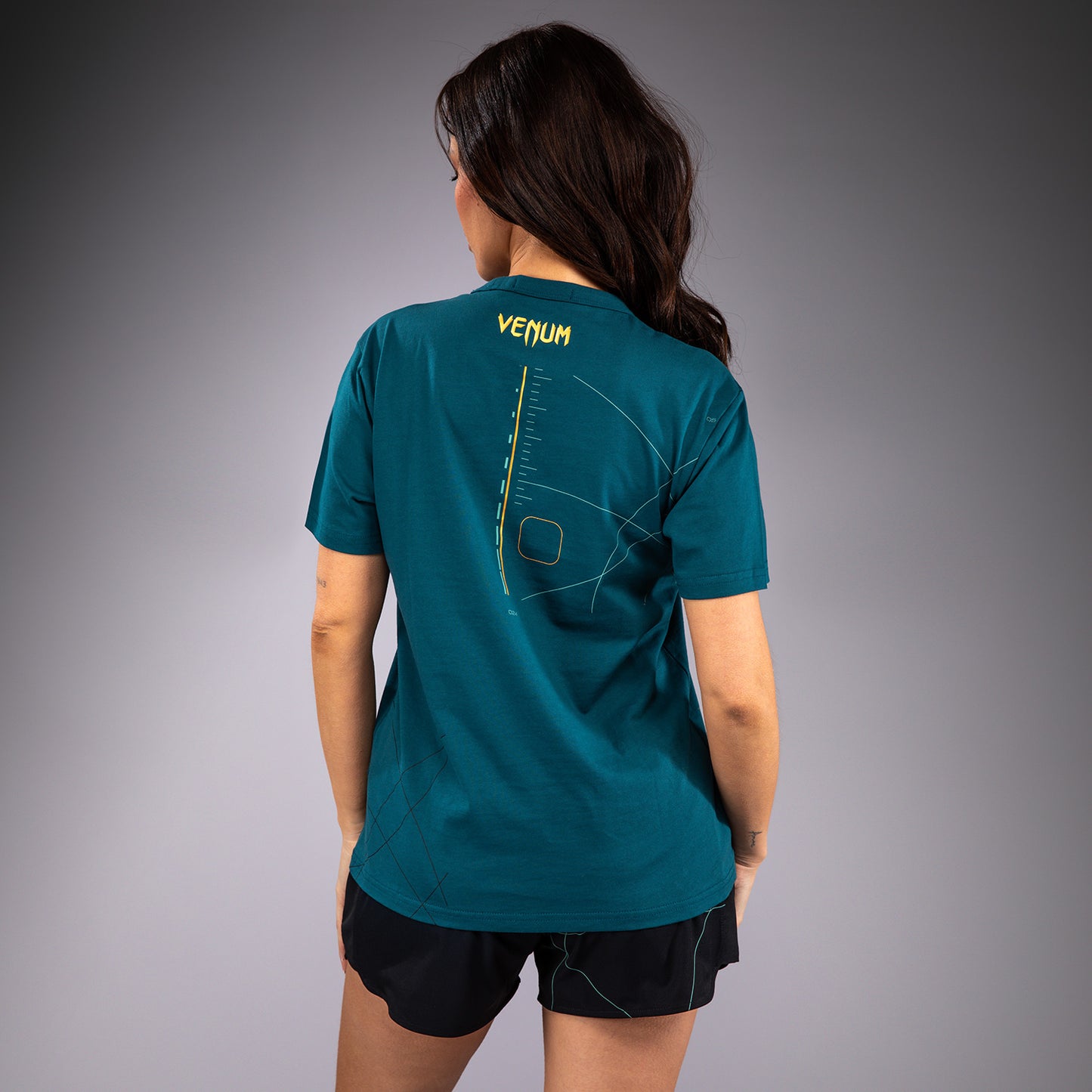Venum Tactical XT 티셔츠 – 블랙/포레스트 그린