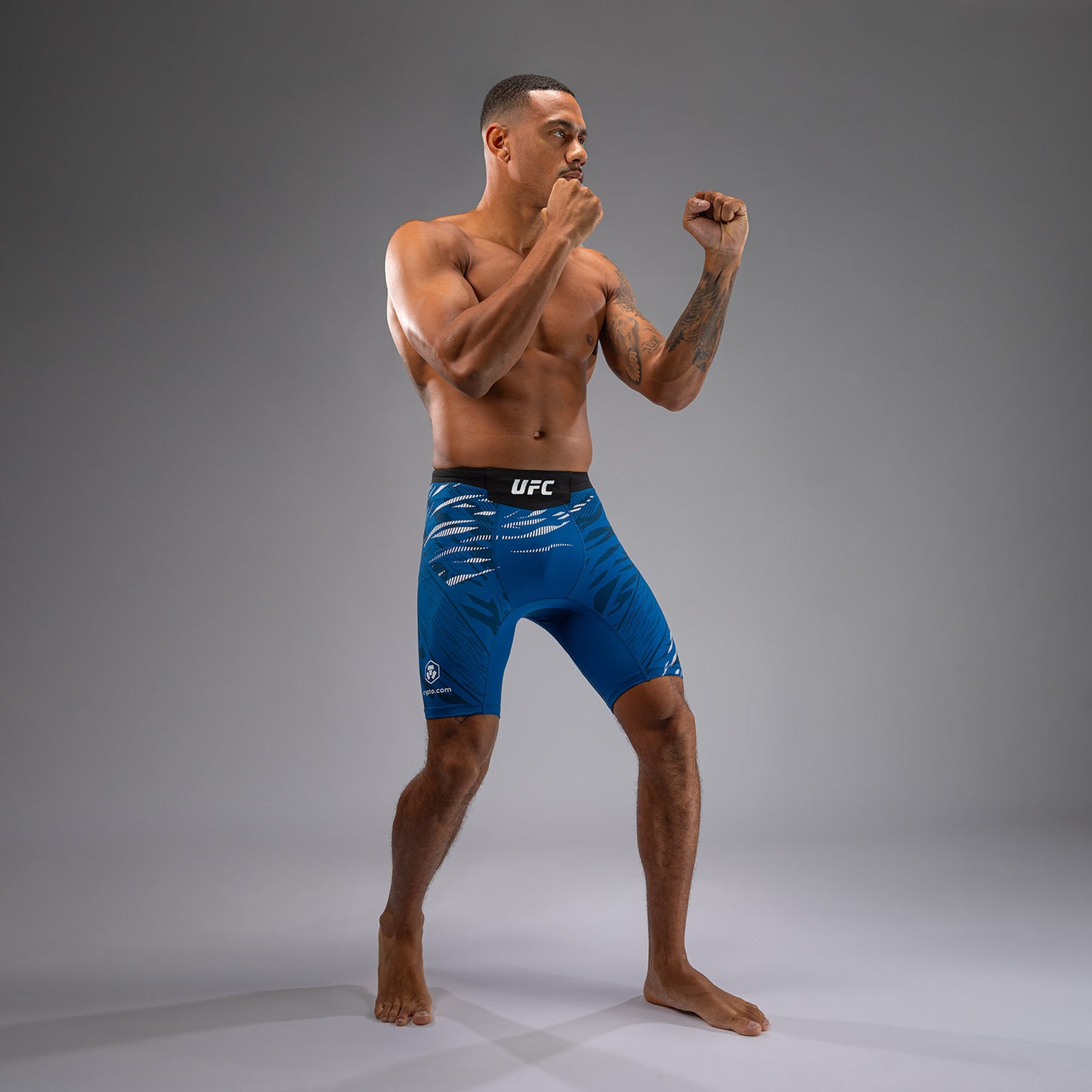UFC Fusion by Venum Authentic Fight Night 남성용 발리 투도 쇼츠 – 블루