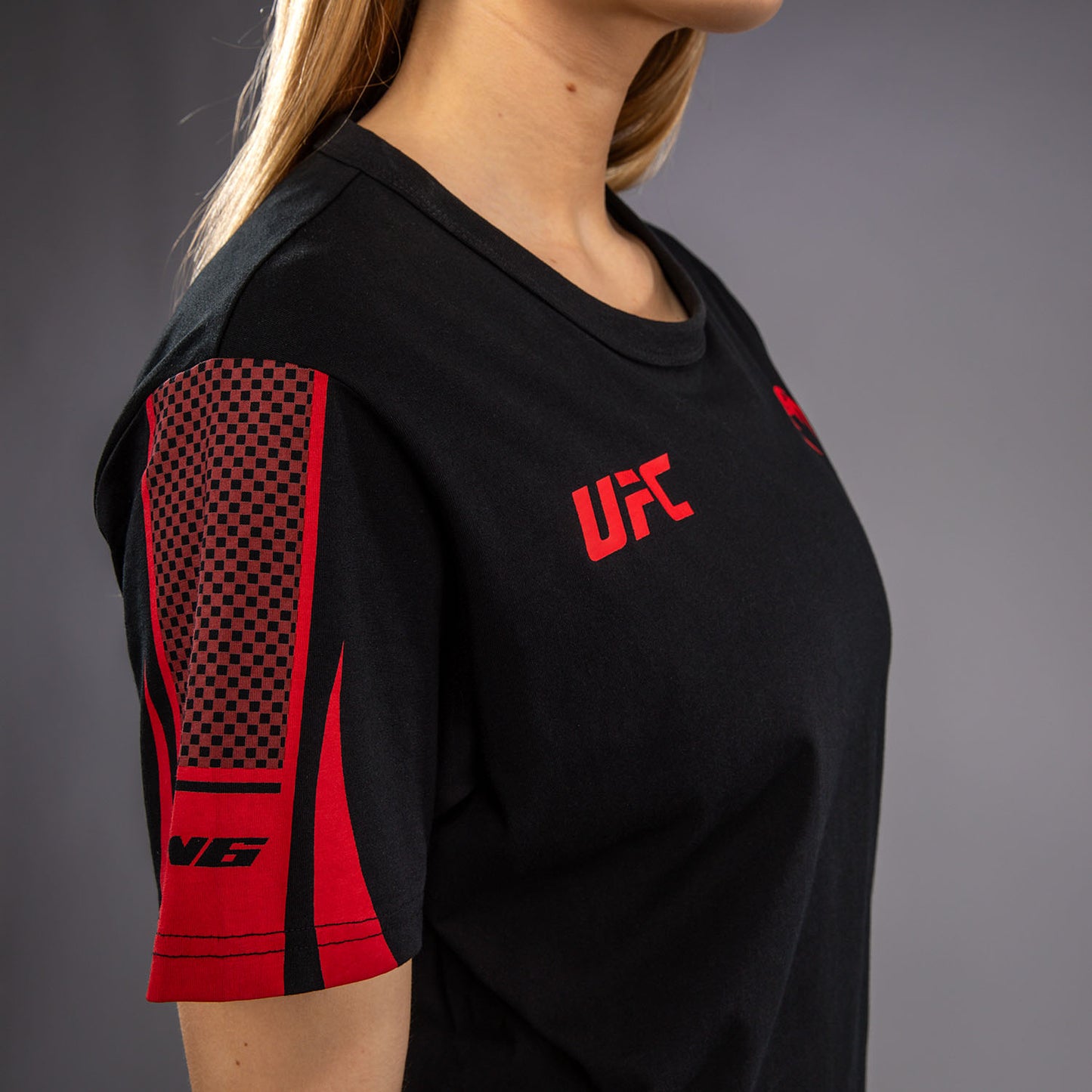 Venum UFC Unity by Venum Authentic Fight Week 여성 반팔 티셔츠 - 블랙