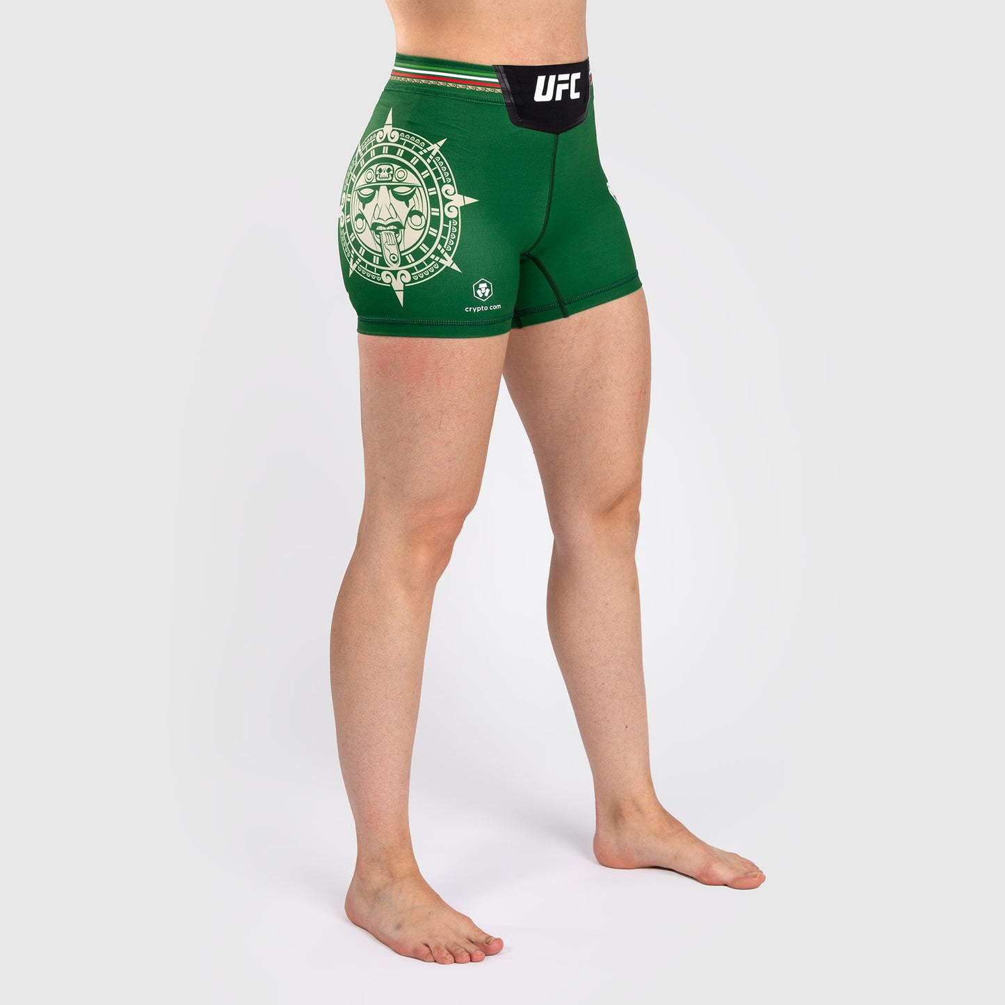 Noche UFC by Venum Authentic Fight Night 여성용 발리 투도 쇼츠 – 숏 핏 – 그린