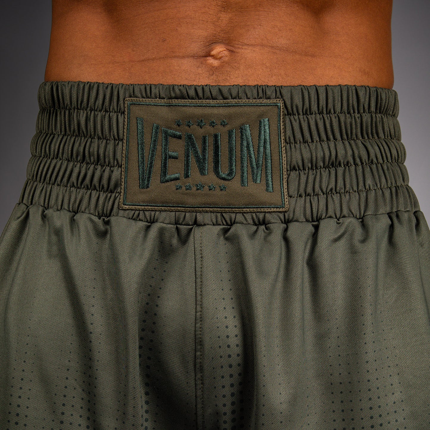 Venum Stealth 복싱 쇼츠 카키/다크 그린