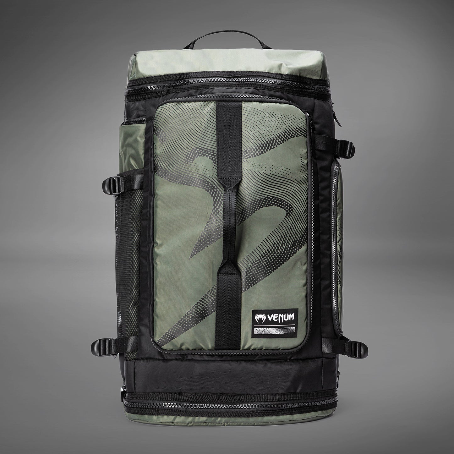 Venum Trainer Hybrid 스포츠백 – 아미 그린