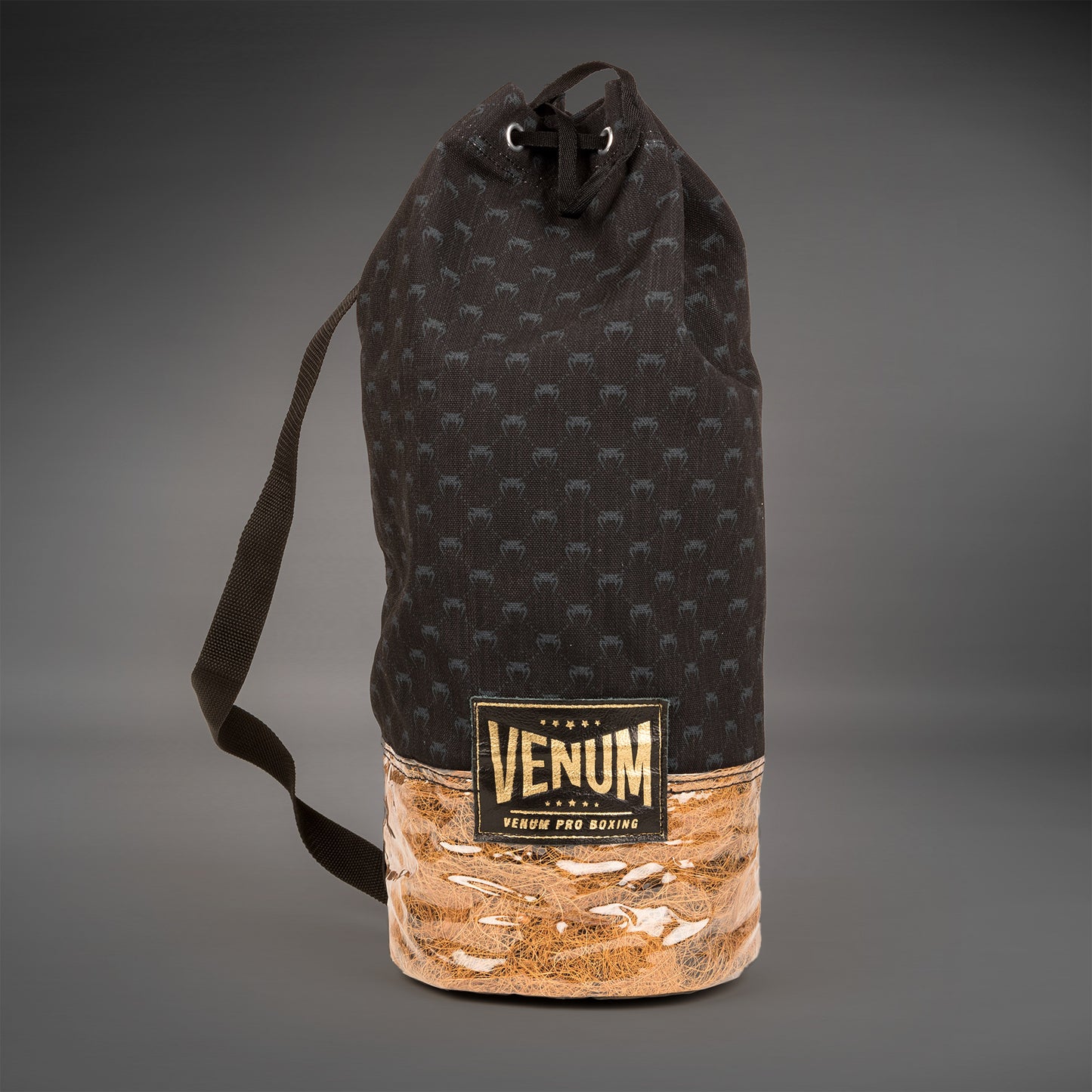 Venum Coco Monogram Pro 레이스업 복싱 글러브 – 인텐스 블랙