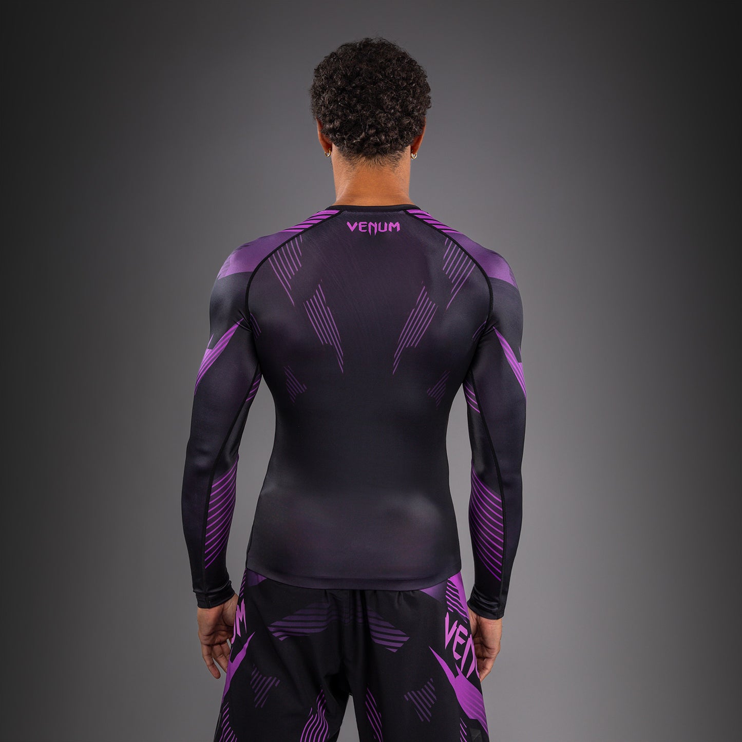 NO-GI 6.0 긴팔 래쉬가드 – 블랙/퍼플
