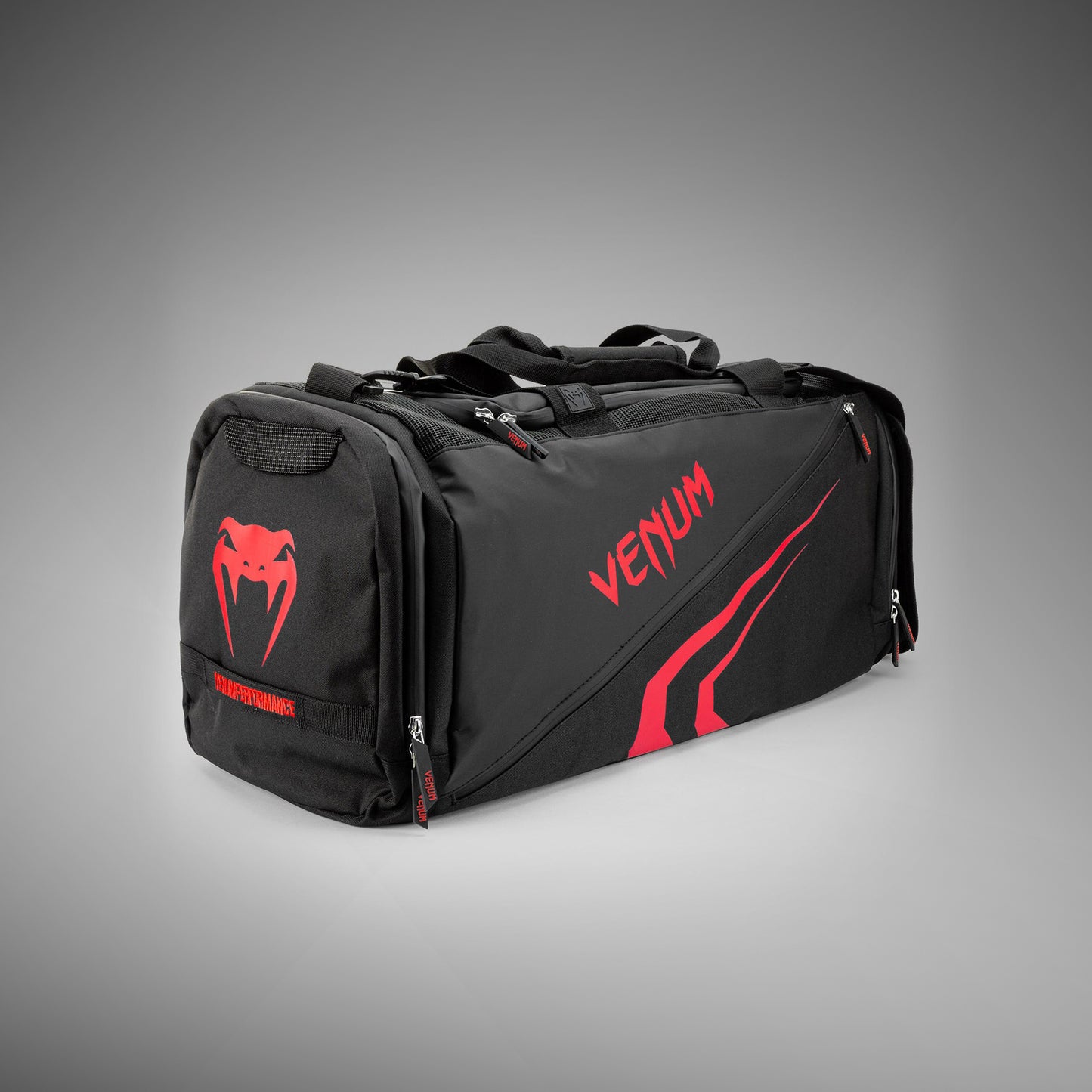 Venum Trainer Lite Evo 스포츠백 (48L) – 블랙/레드