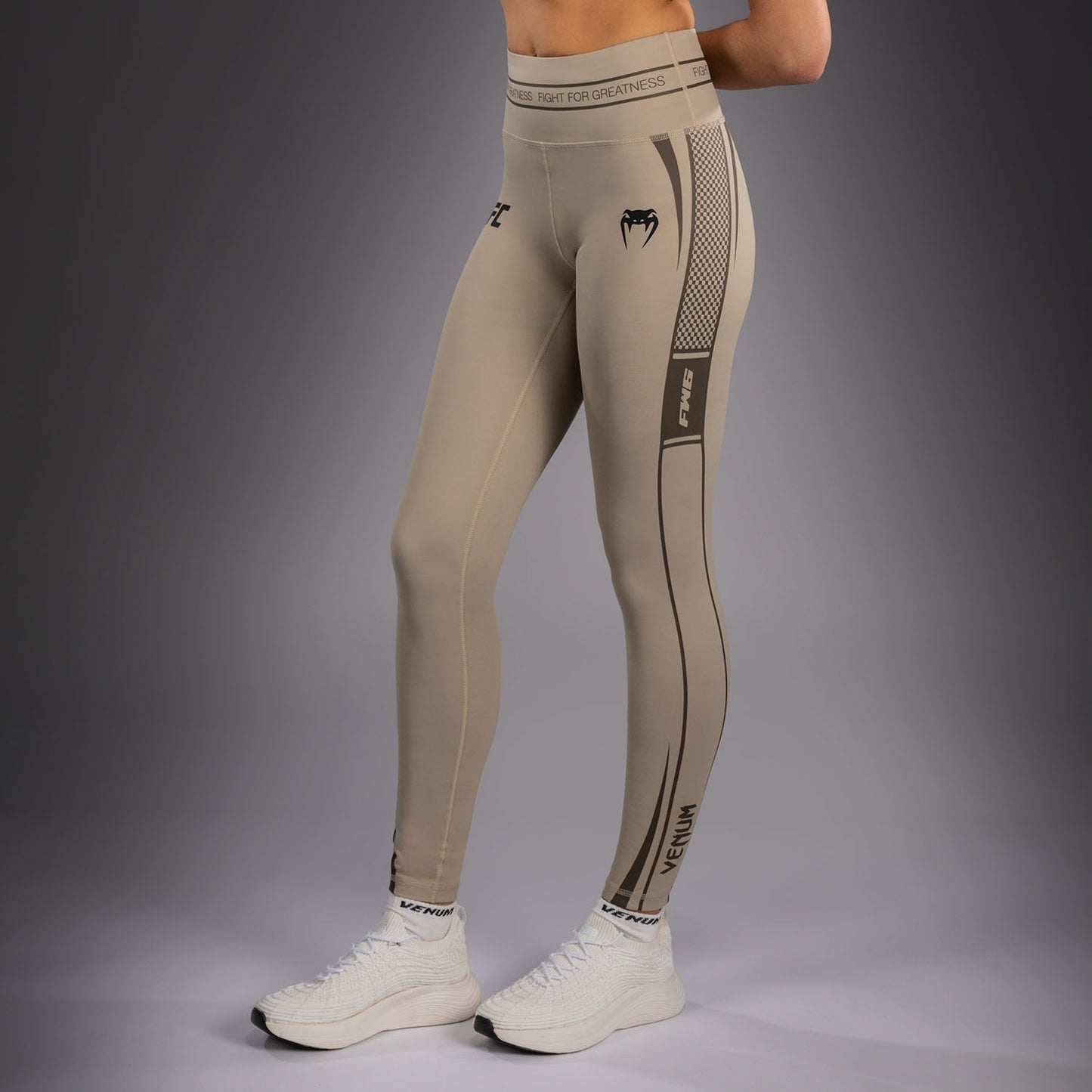Venum UFC Unity by Venum Authentic Fight Week 여성 기능성 컴프레션 타이츠 - 샌드