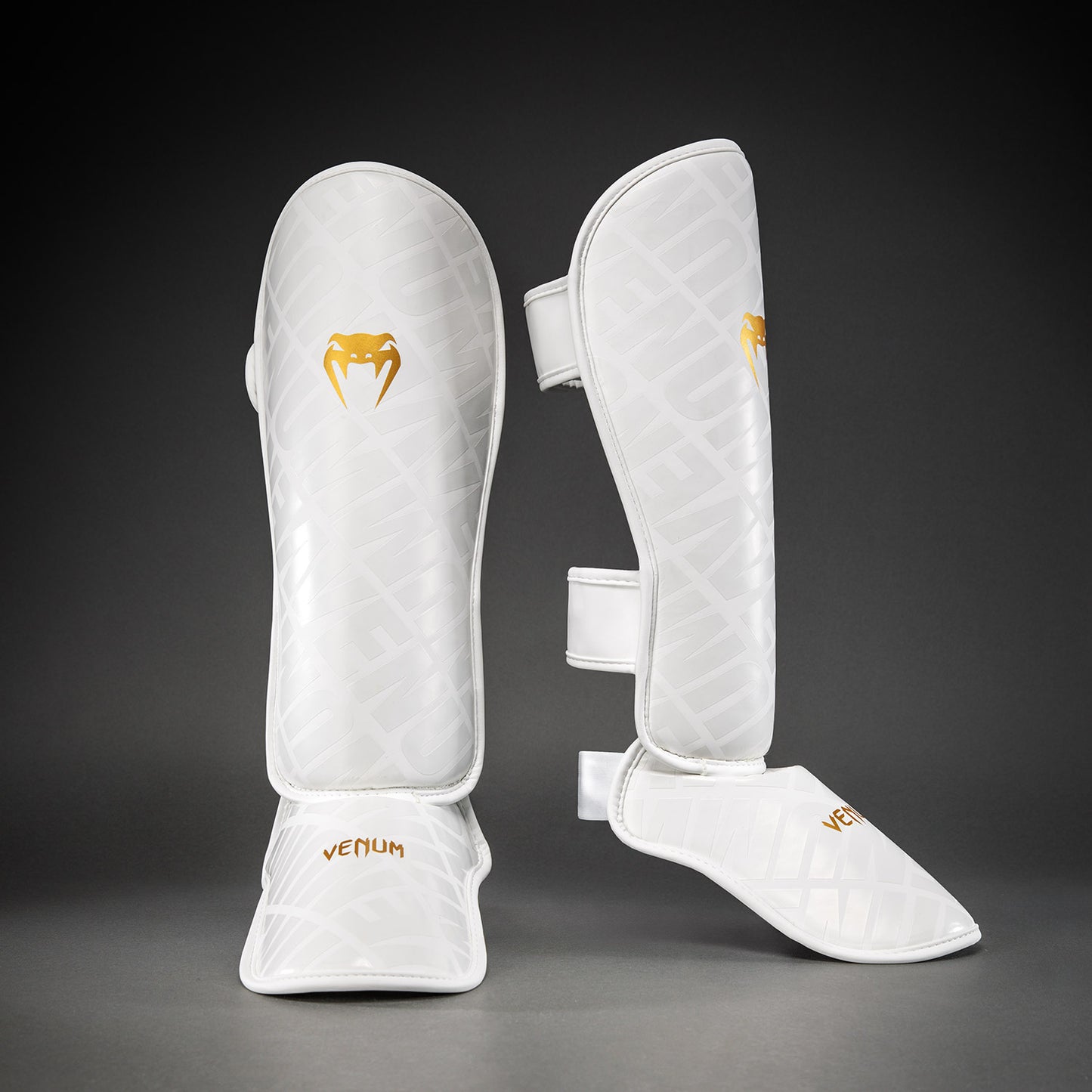 Venum Contender 1.5 XT 3D 정강이 보호대 - 화이트/골드