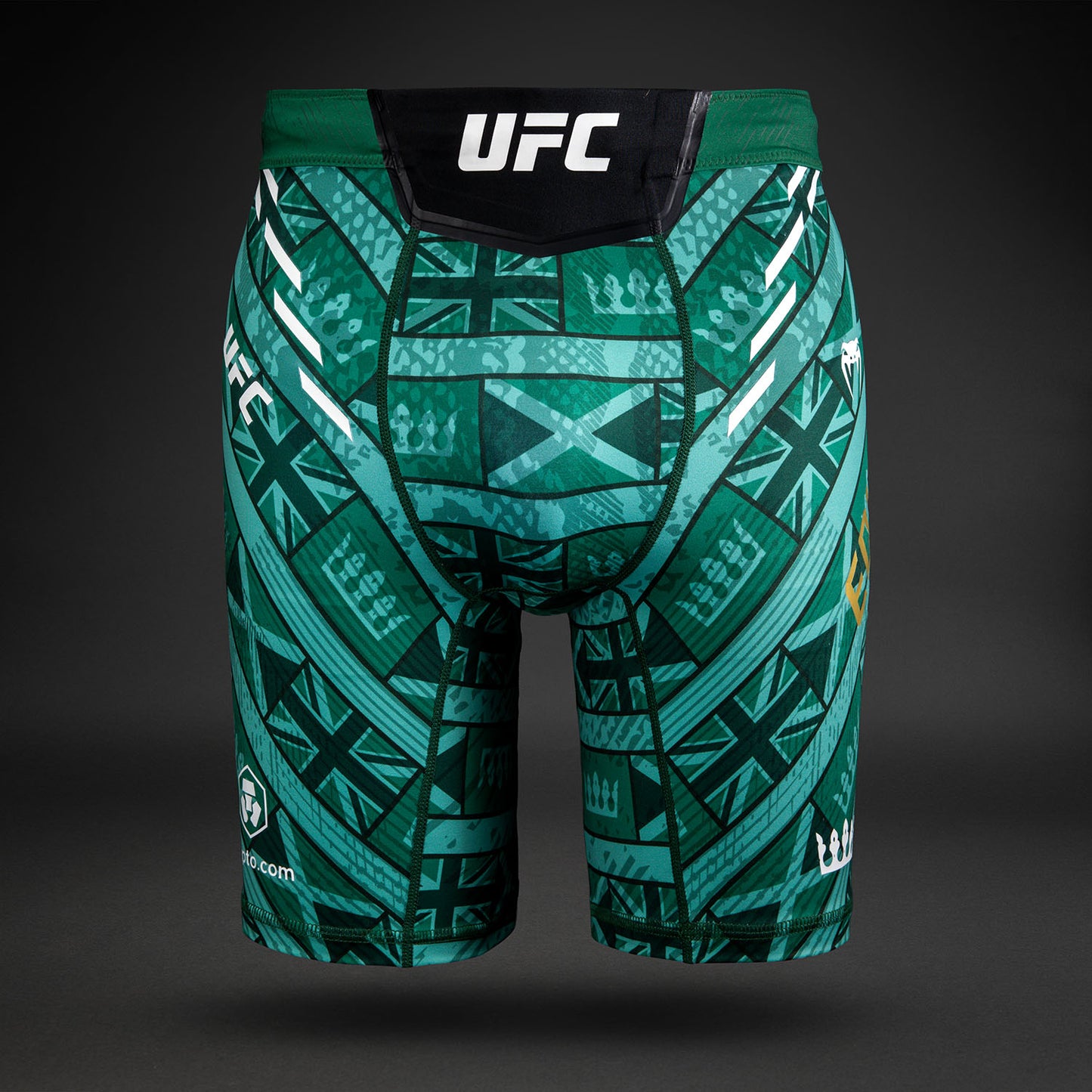 Men's UFC Unrivaled by Venum 그린 Leon Edwards 발리 투도 쇼츠