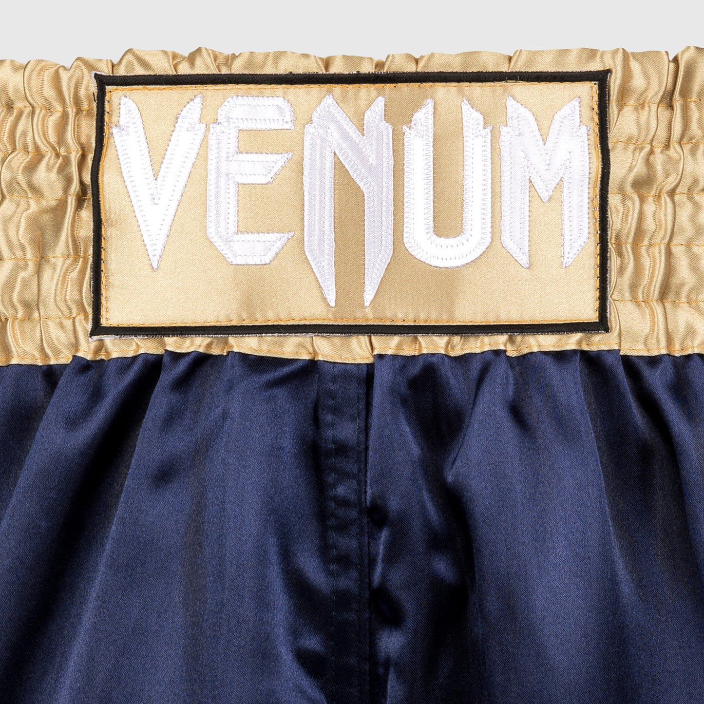 Venum Classic 무에타이 쇼츠 – 네이비 블루/골드