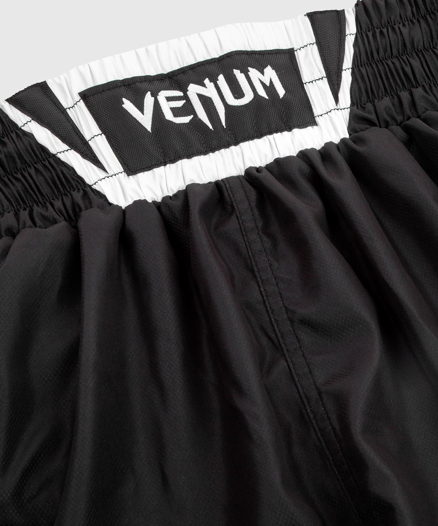 Venum Elite Boxing Shorts - Black/White
