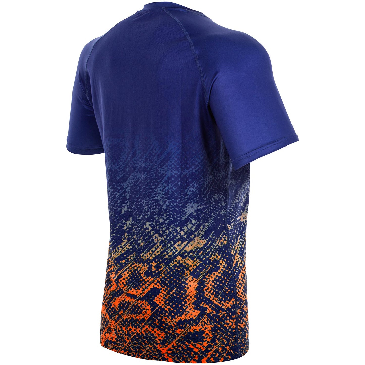 Venum Tropical Dry Tech T-Shirt - Blue/Orange