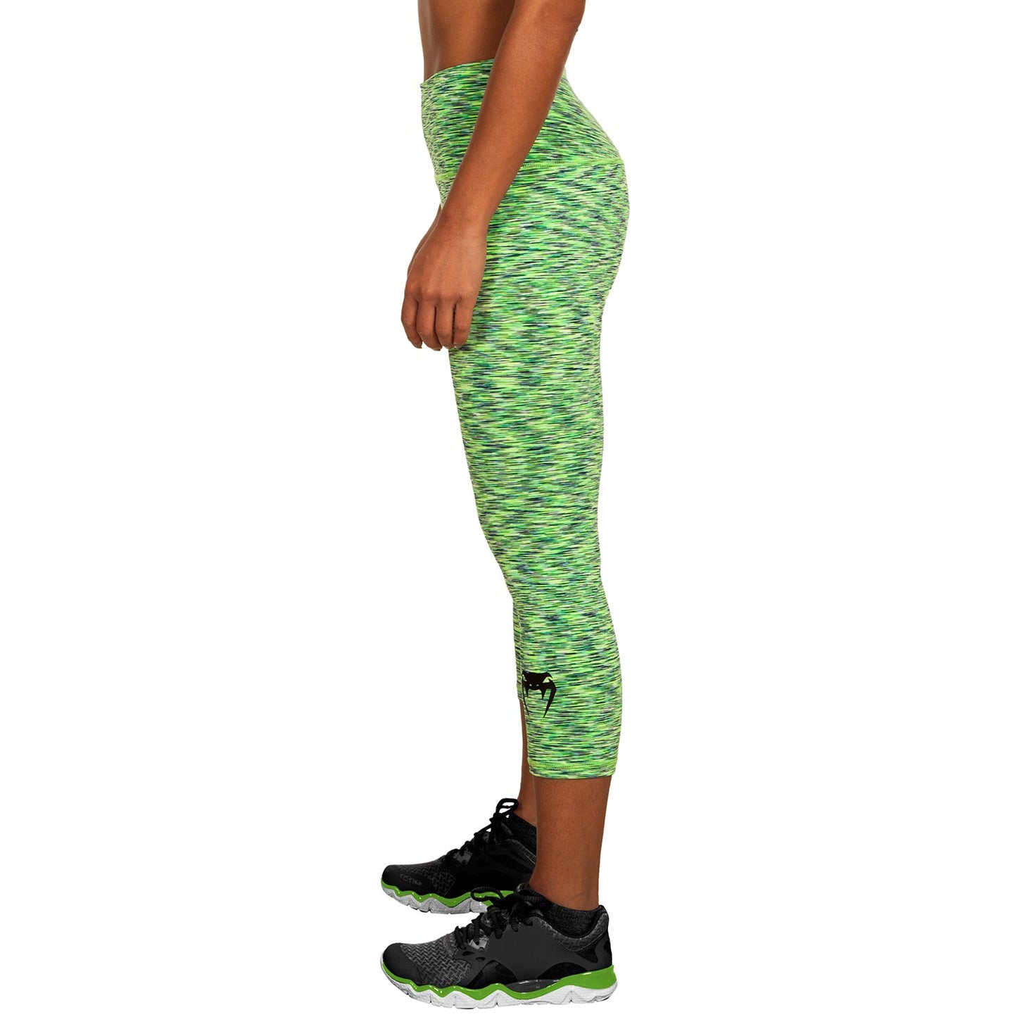 Venum Heather Legging Crops - Green