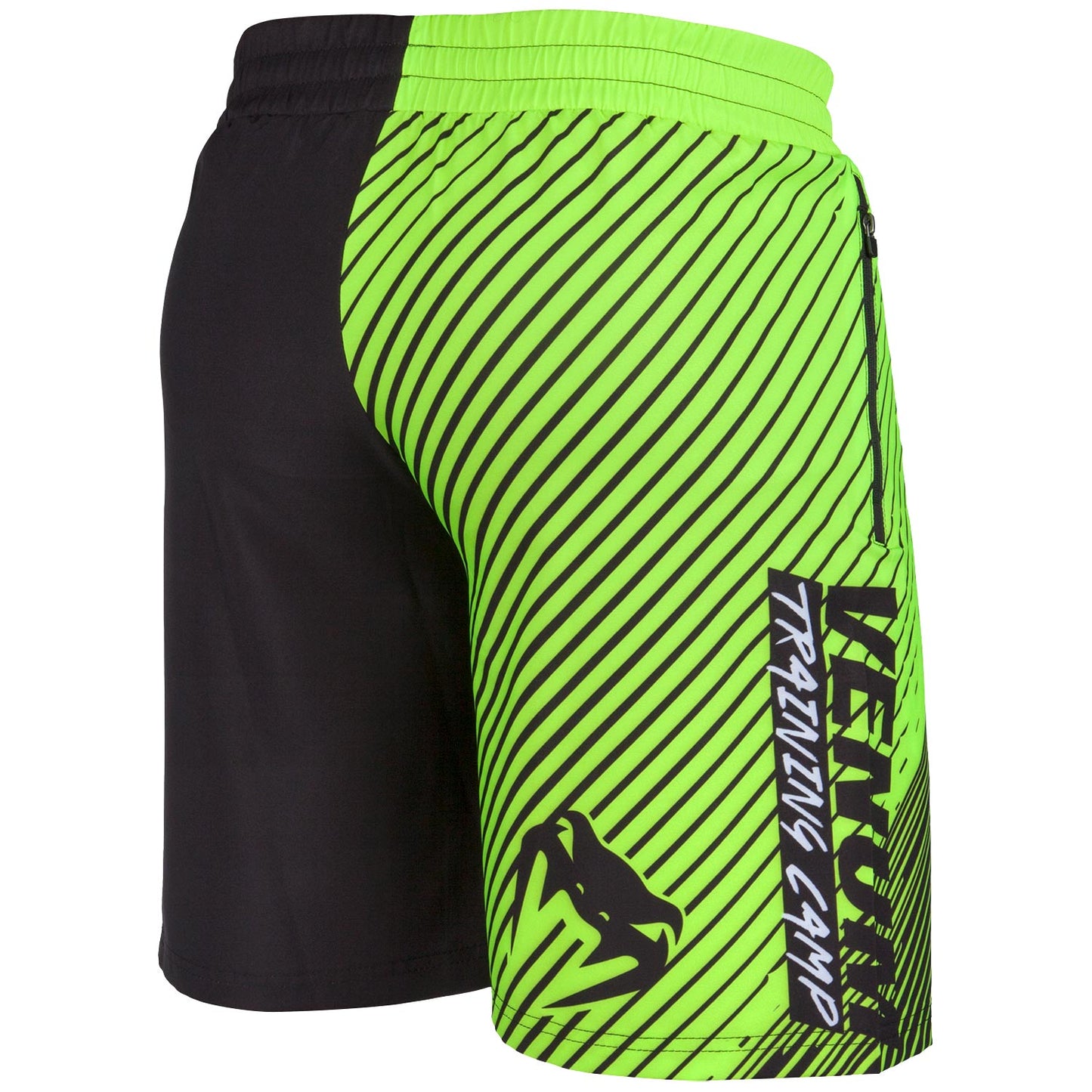 Venum Training Camp 2.0 Training Shorts - Black/Neo Yellow