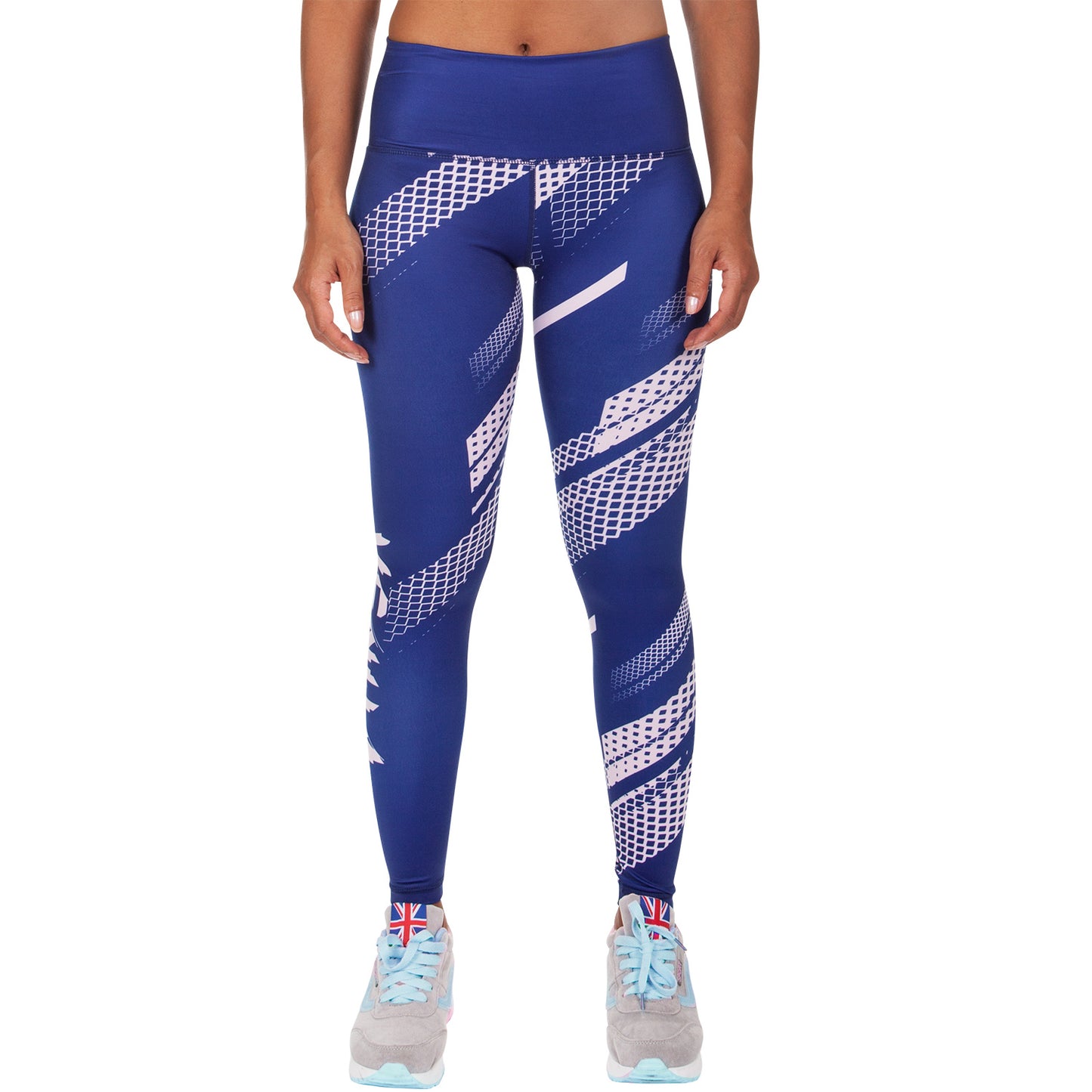 Venum Rapid Leggings - Navy Blue/Coral
