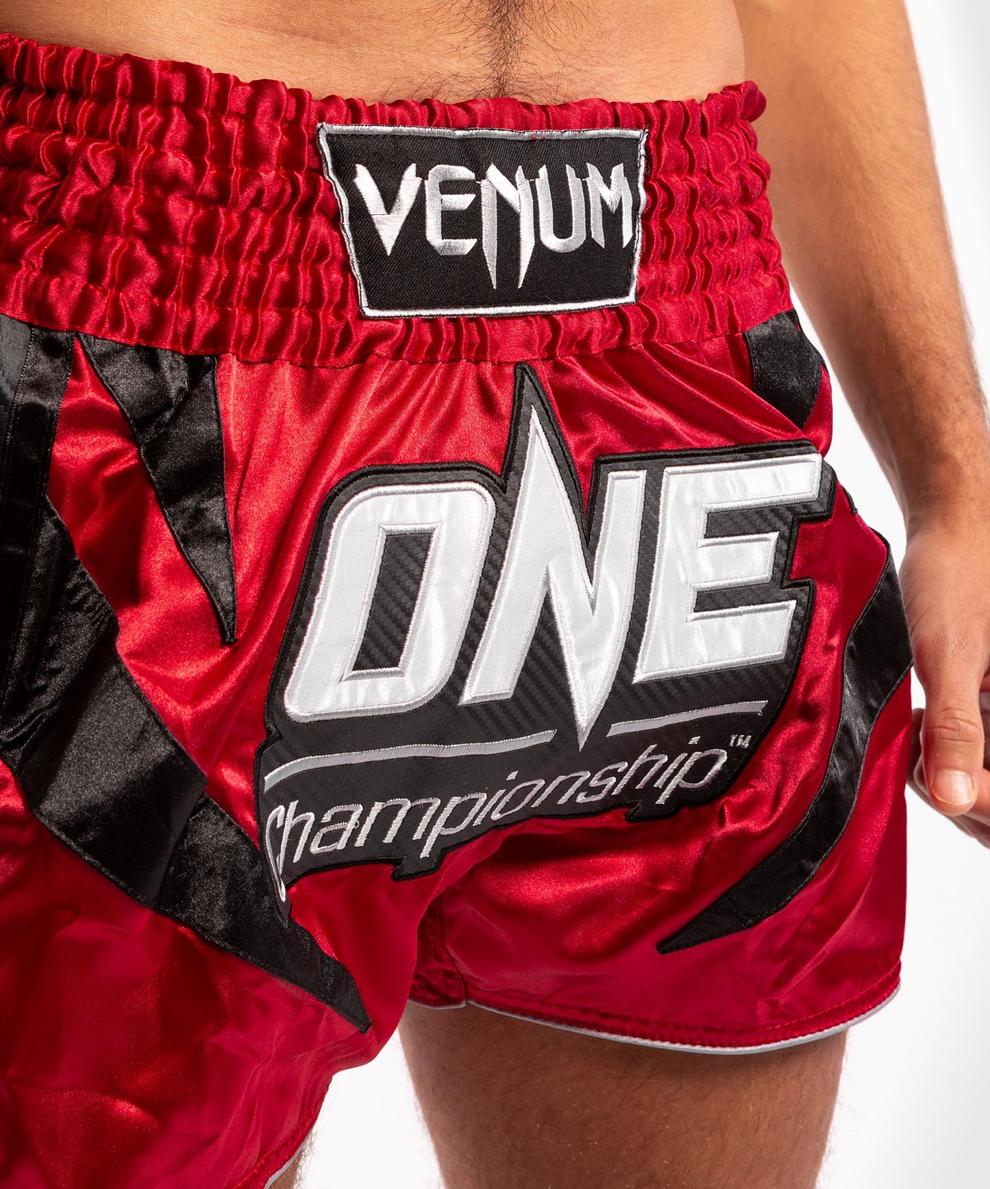 Venum x ONE FC Muay Thai Shorts - Red