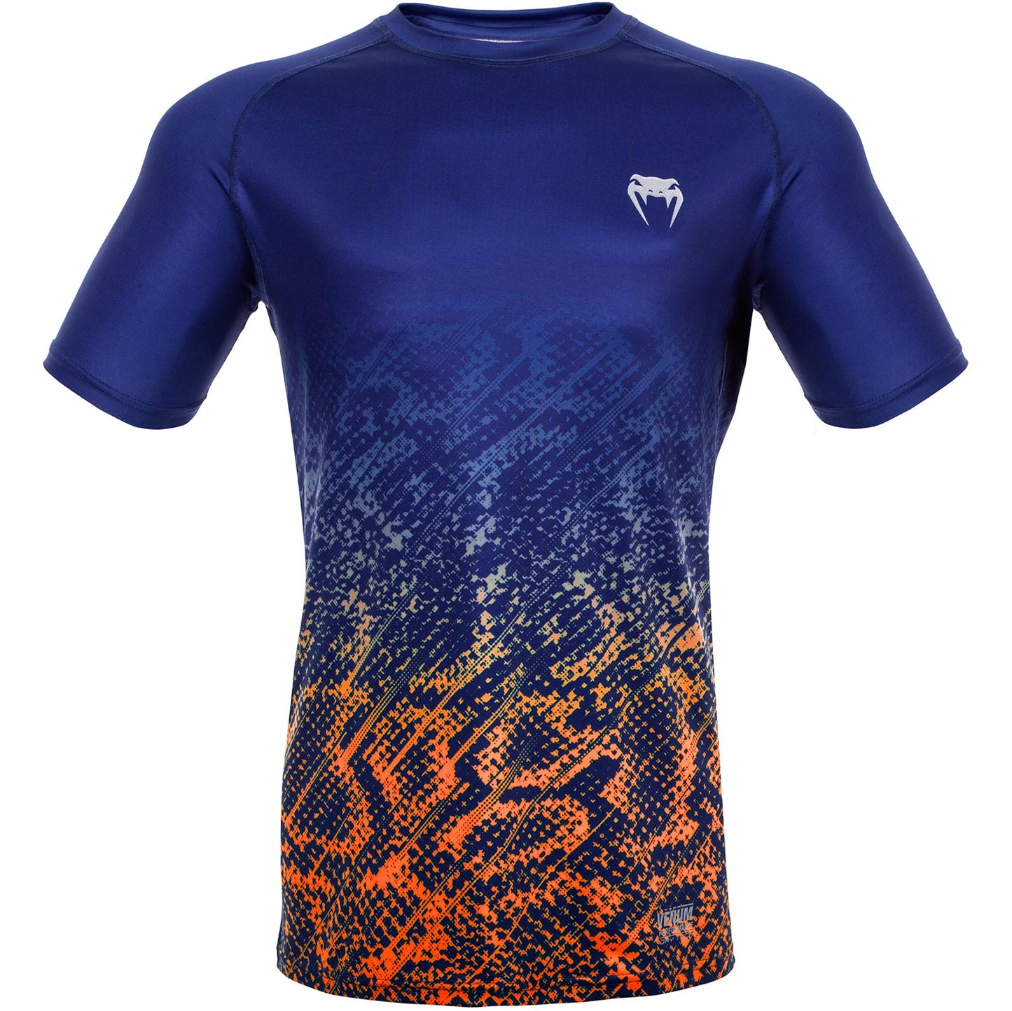 Venum Tropical Dry Tech T-Shirt - Blue/Orange