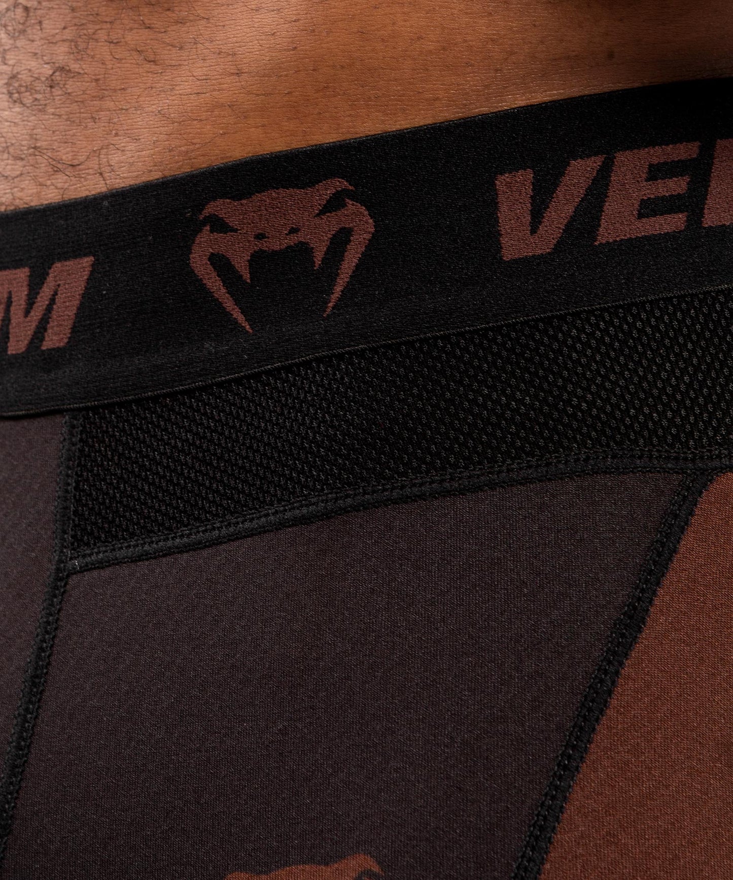 Venum NoGi 3.0 Compression Tights - Black/Brown
