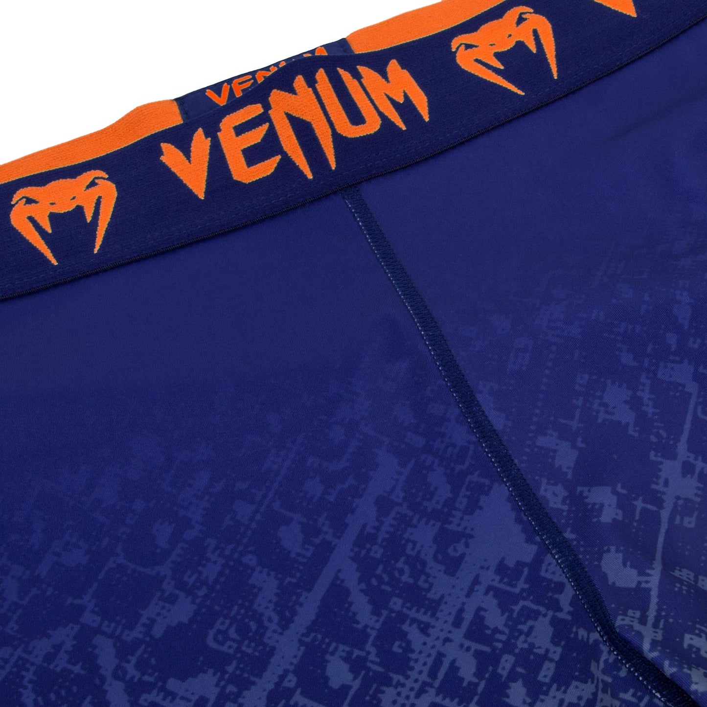 Venum Tropical Compression Tights - Blue/Orange