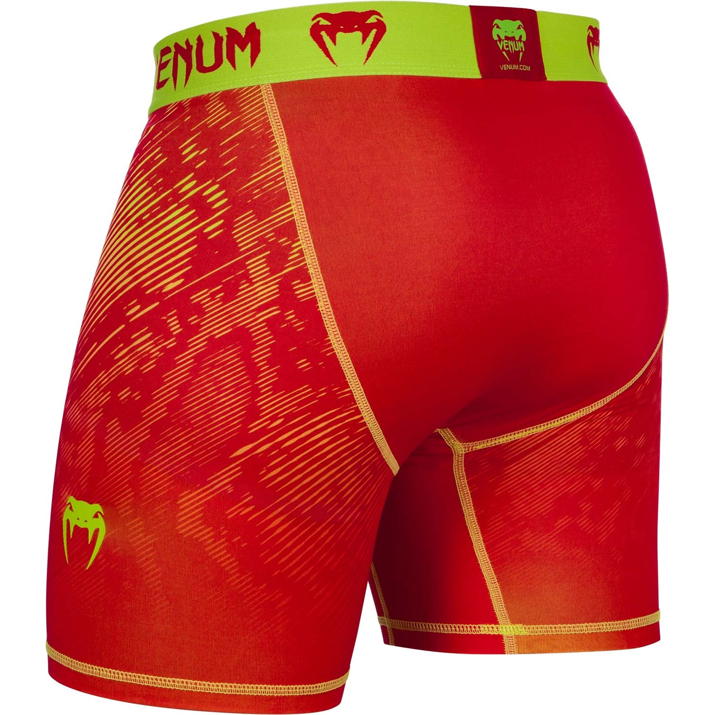 Venum Fusion Compression Shorts - Orange/Yellow