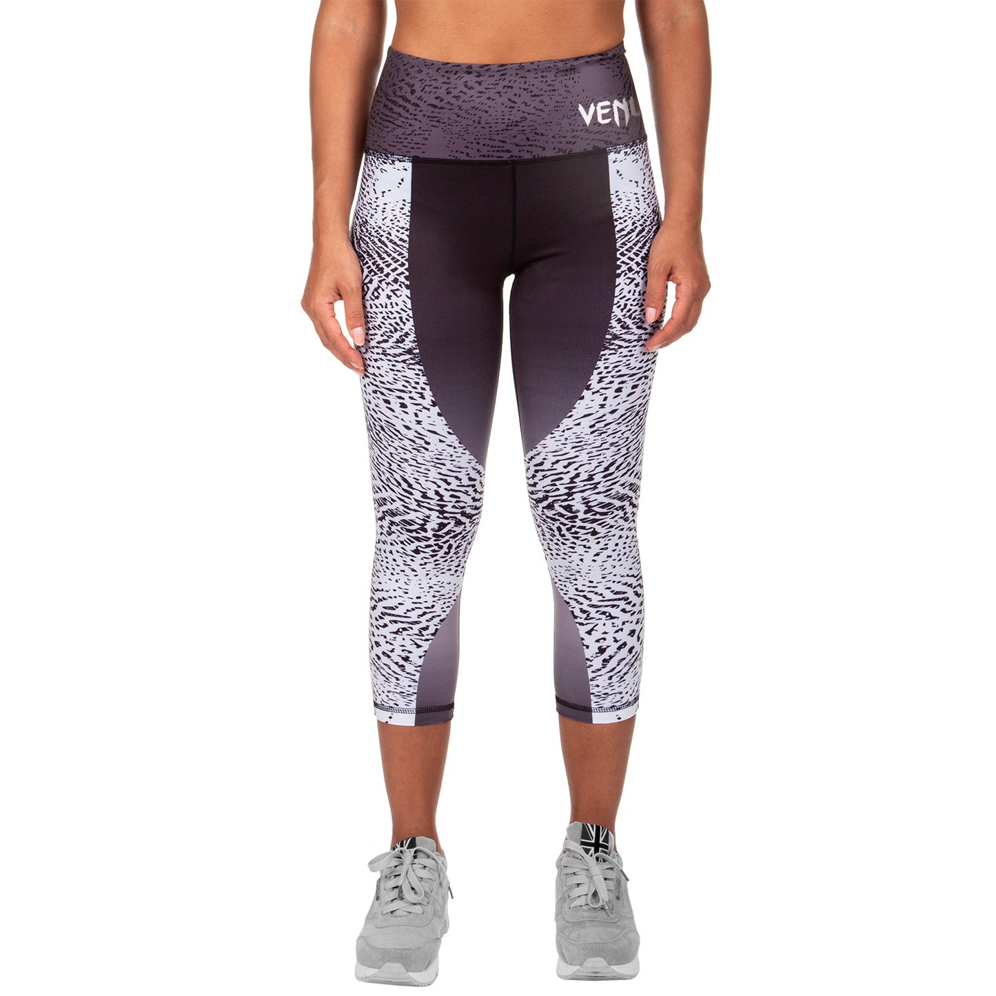 Venum Dune Cropped Leggings - Black/White