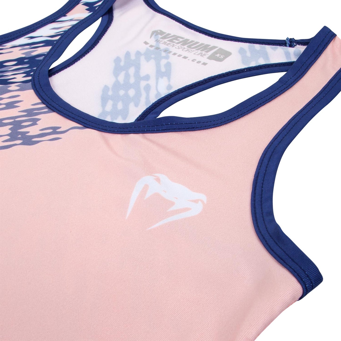 Venum Neo Camo Tank Top - Navy Blue/Coral