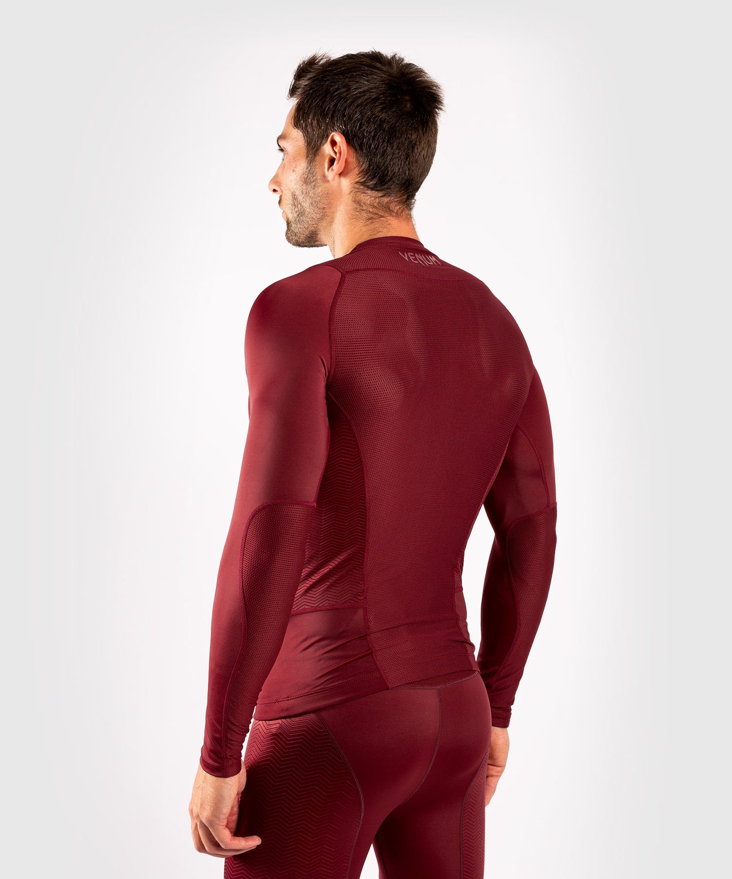 Venum G-Fit Rashguard - Long Sleeves - Burgundy