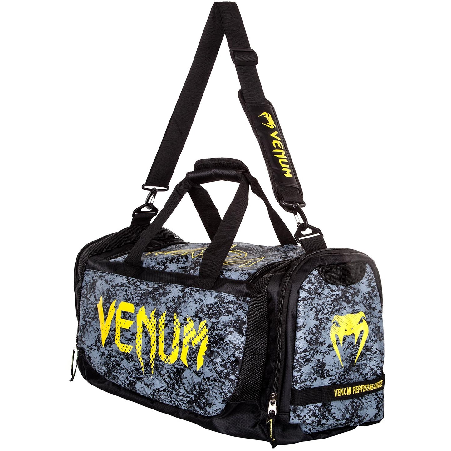Venum Tramo Sport Bag - Black/Yellow