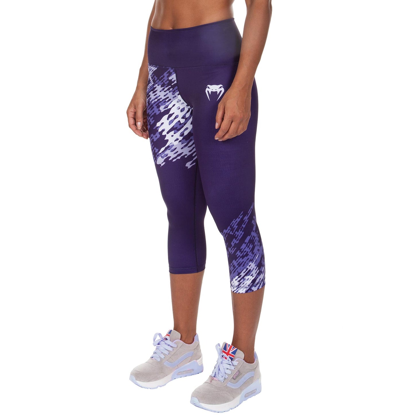 Venum Neo Camo Cropped Leggings - Purple