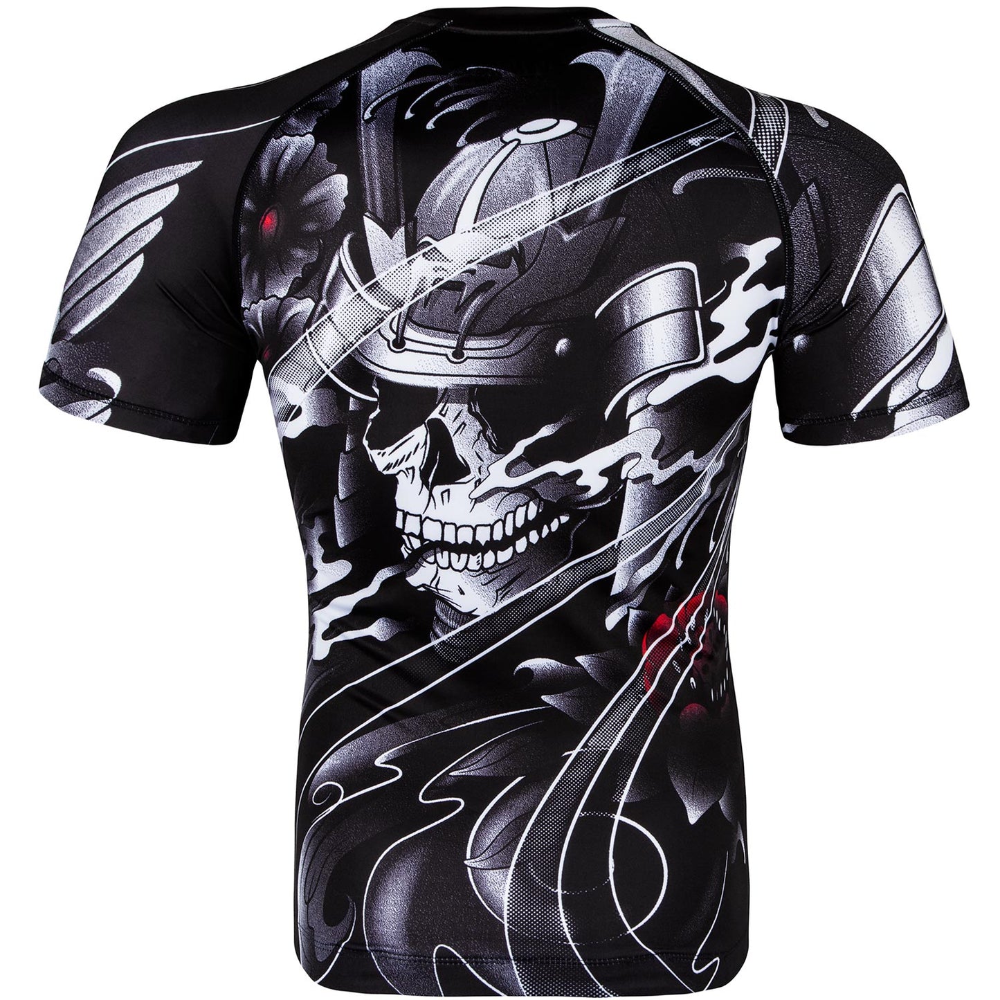 Venum Samurai Skull Rashguard - Short Sleeves - Black