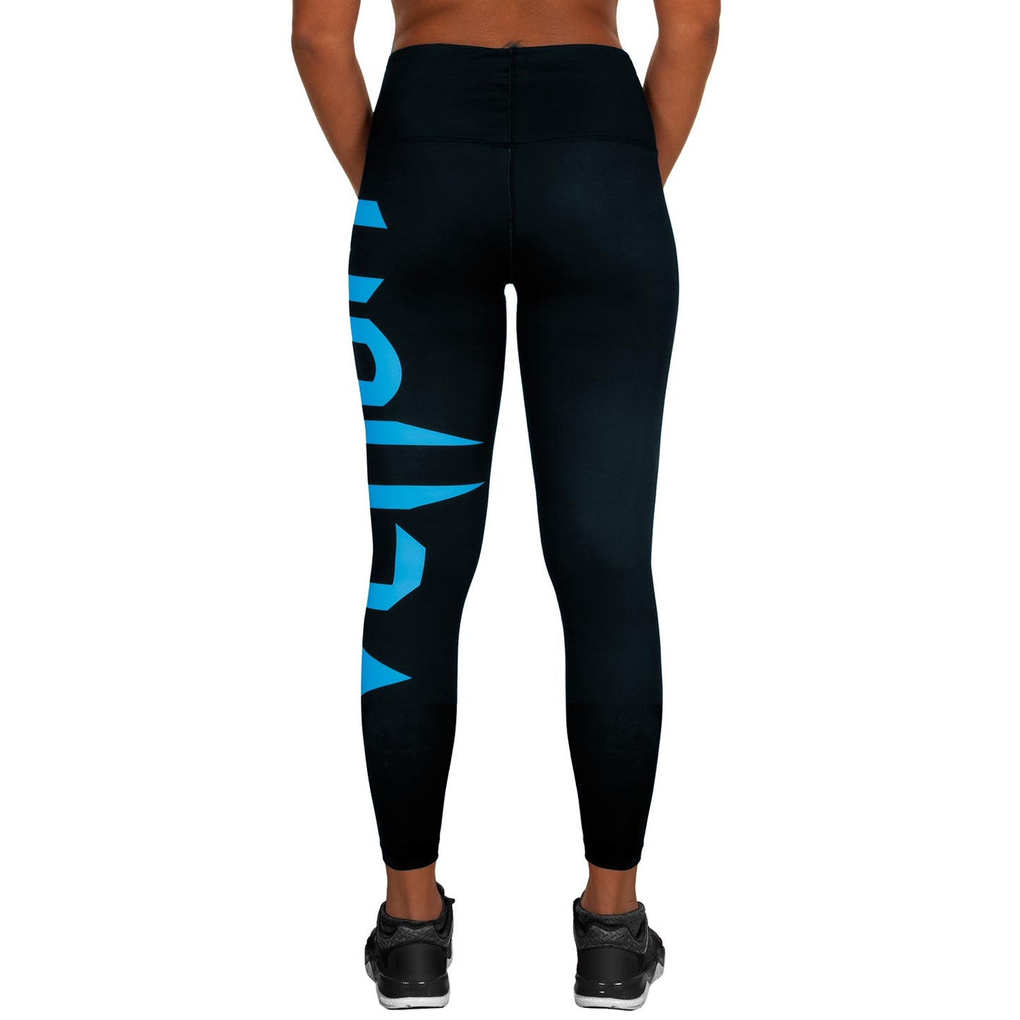 Venum Giant Leggings - Black/Cyan
