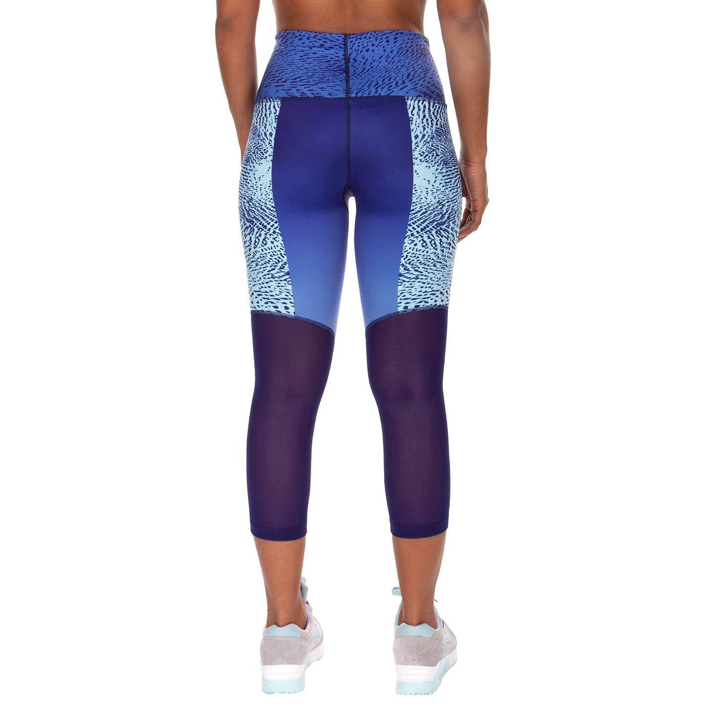 Venum Dune Cropped Leggings - Dark purple/Light latigo bay