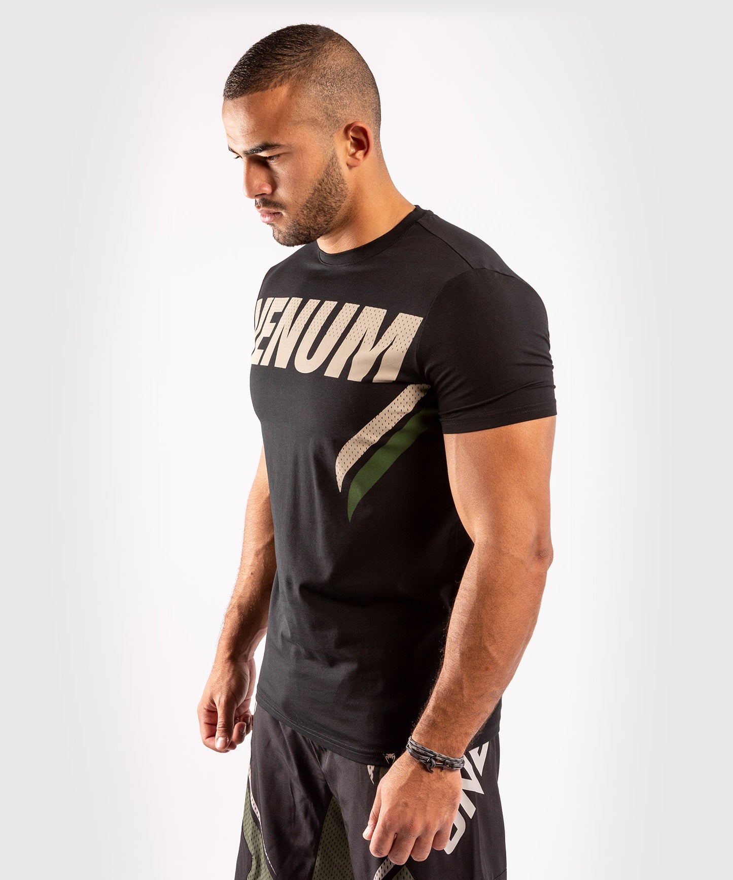 Venum ONE FC Impact T-shirt - Black/Khaki