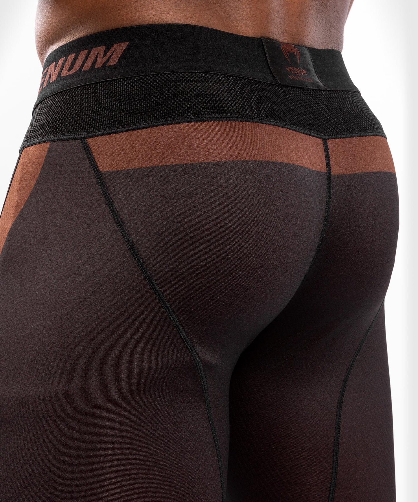 Venum NoGi 3.0 Compression Tights - Black/Brown