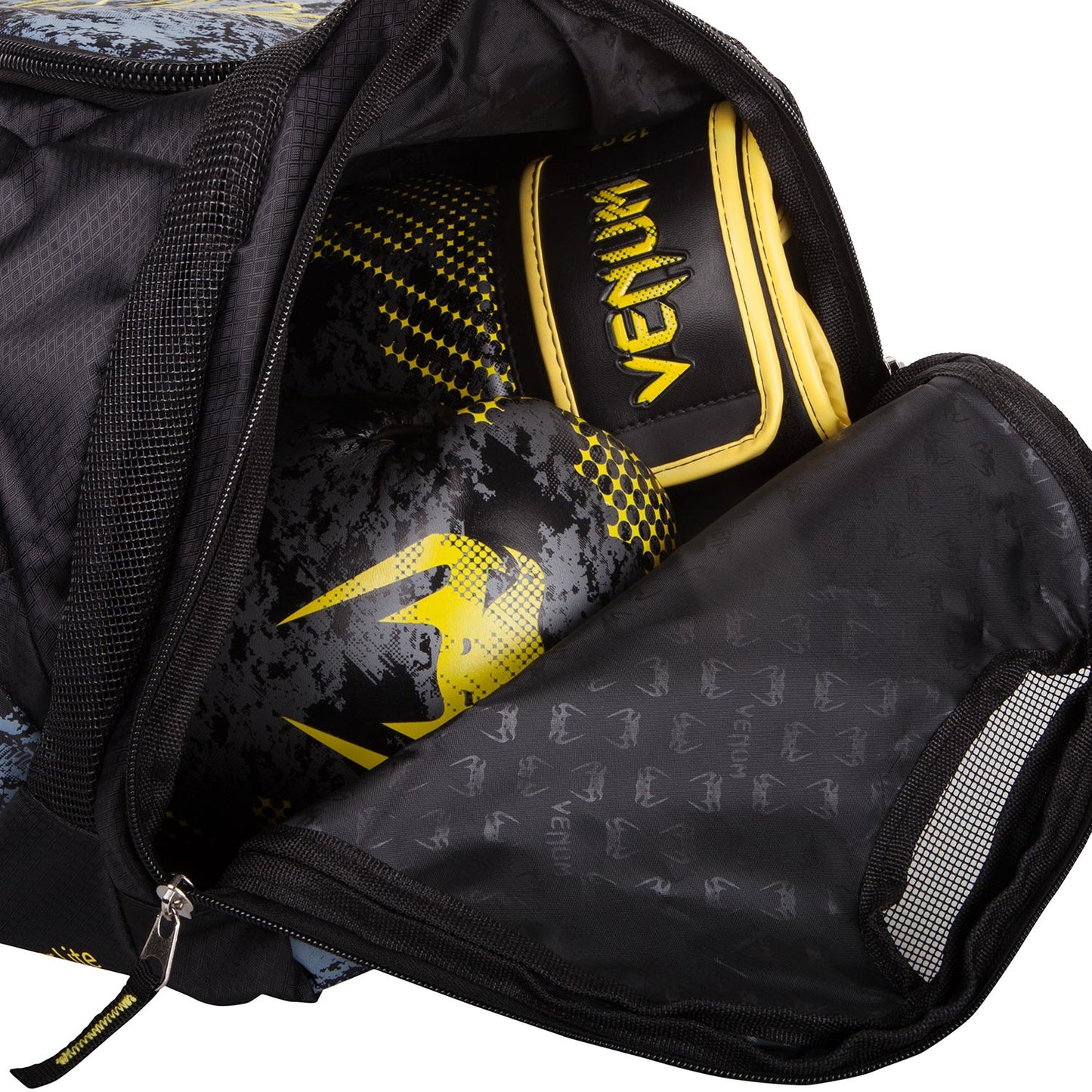 Venum Tramo Sport Bag - Black/Yellow