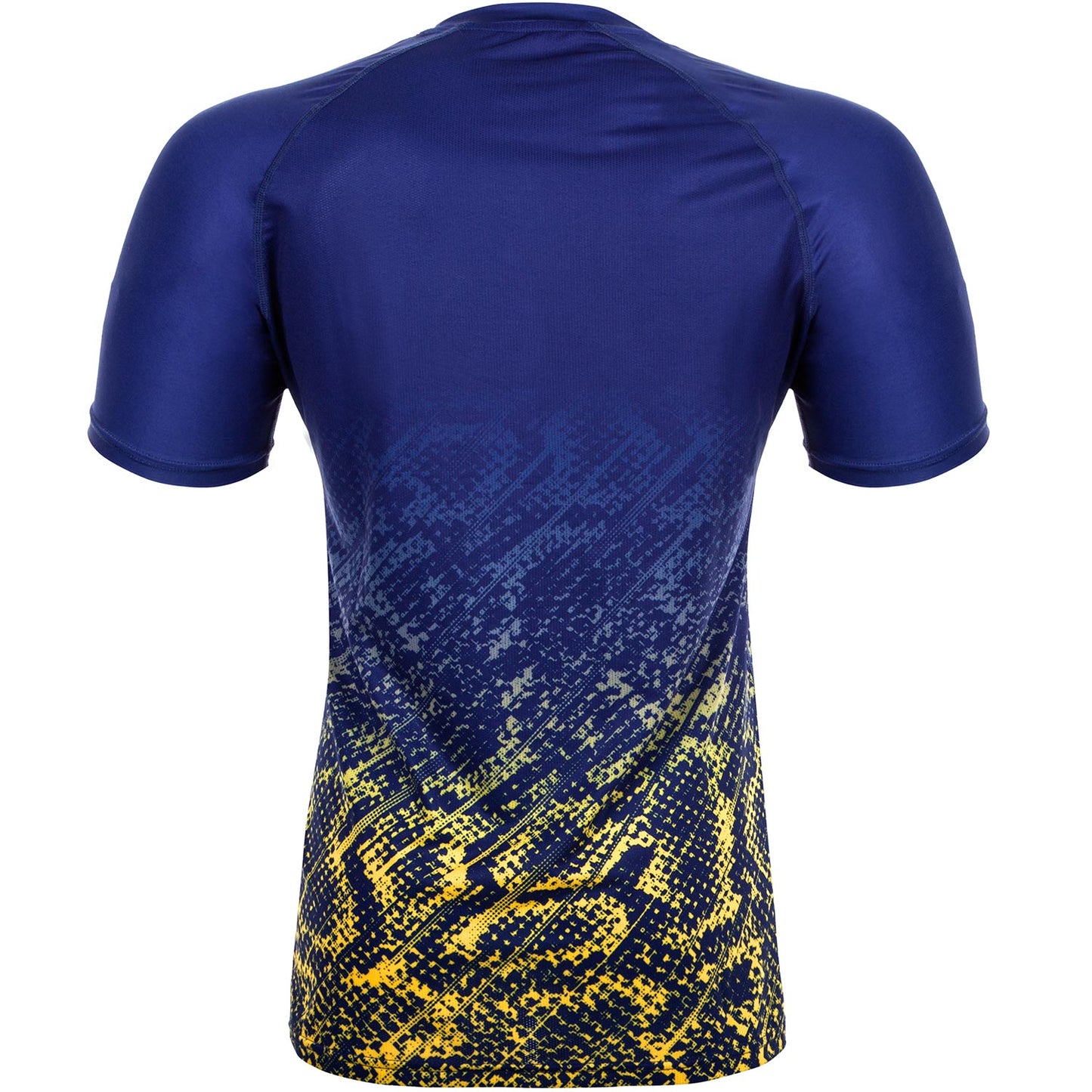 Venum Tropical Dry Tech T-Shirt - Blue/Yellow
