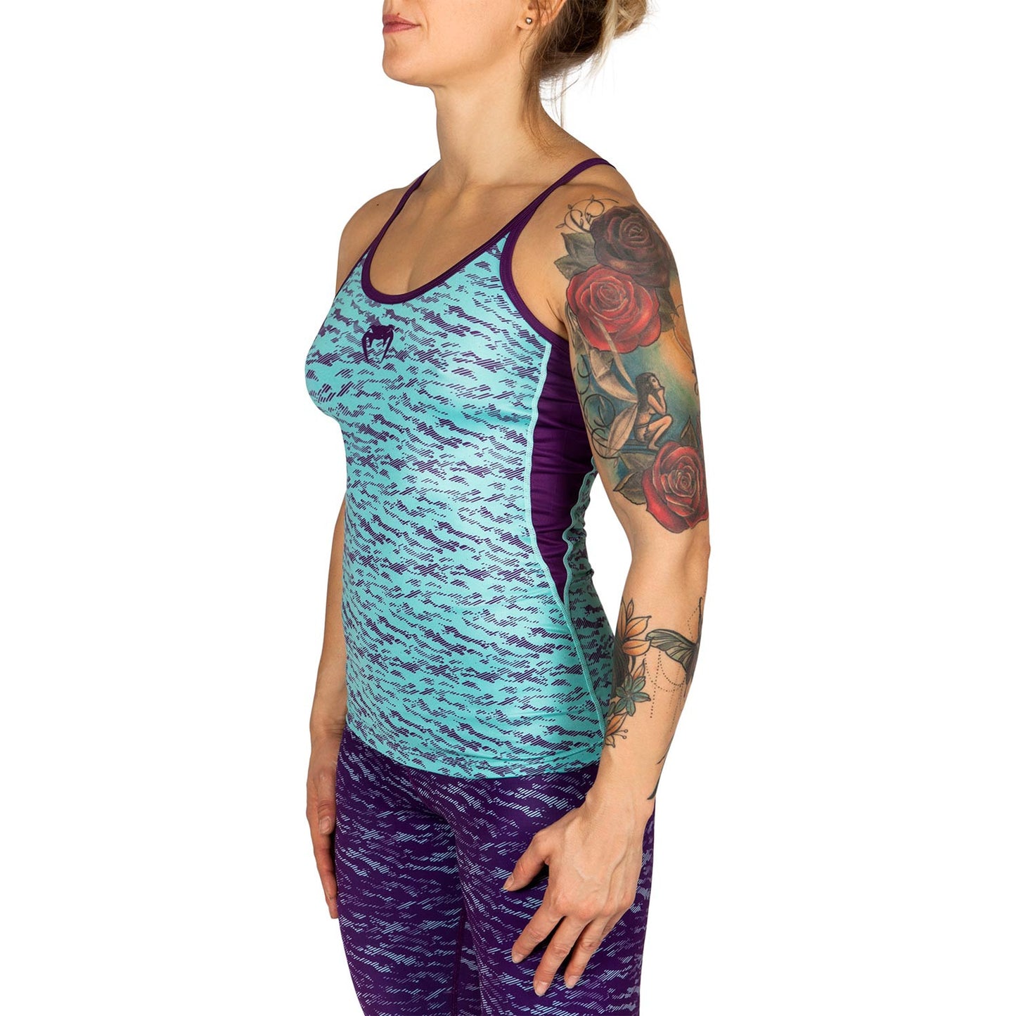 Venum Camoline Tank Top - Light Latigo Bay/Dark Purple