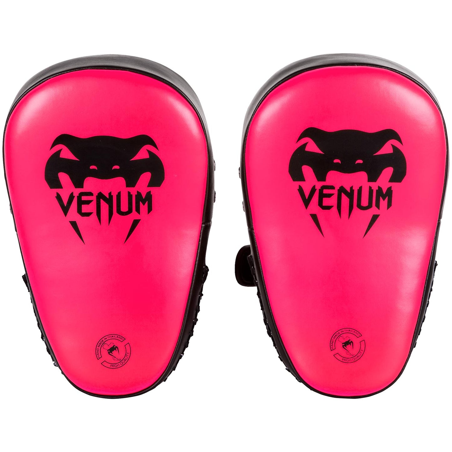 Venum Elite Small Kick Pads - Neo Pink