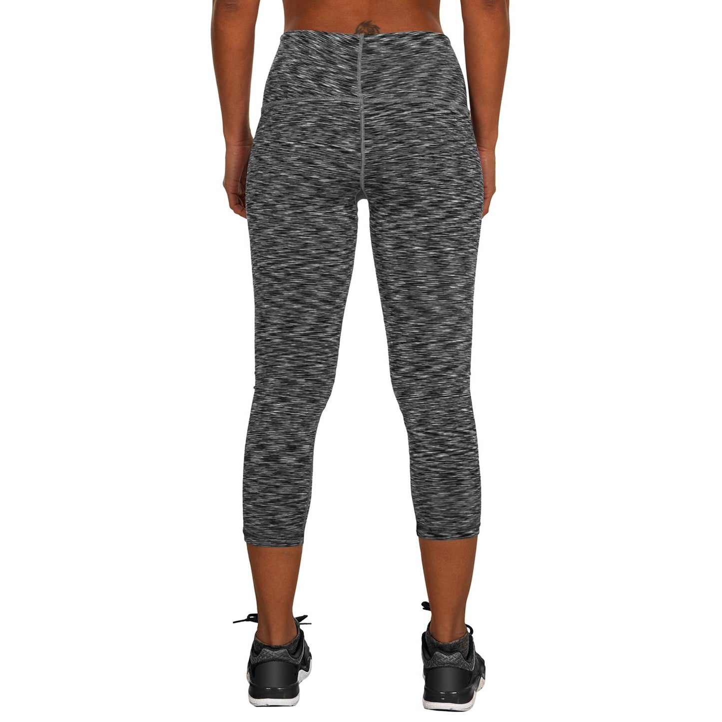 Venum Heather Legging Crops - Heather Black