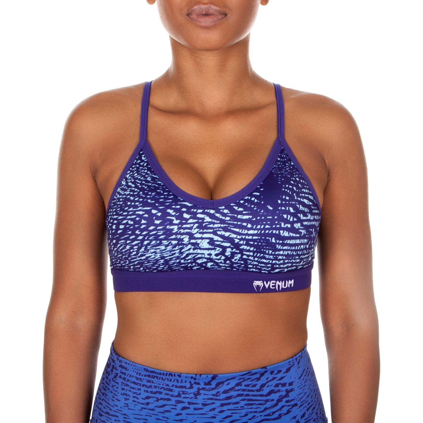 Venum Dune Sports Bra - Dark purple/Light latigo bay