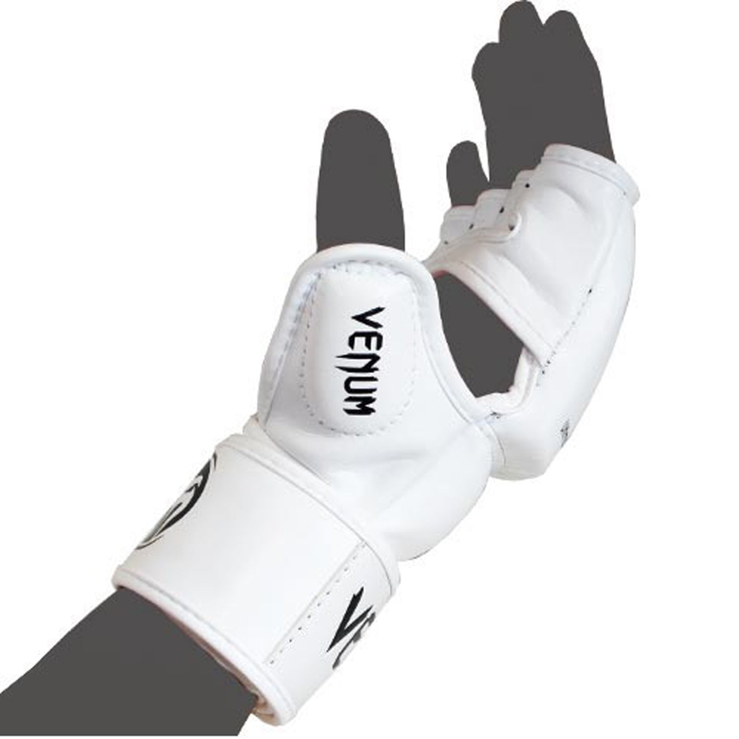 Venum Impact MMA Gloves - Skintex Leather - White