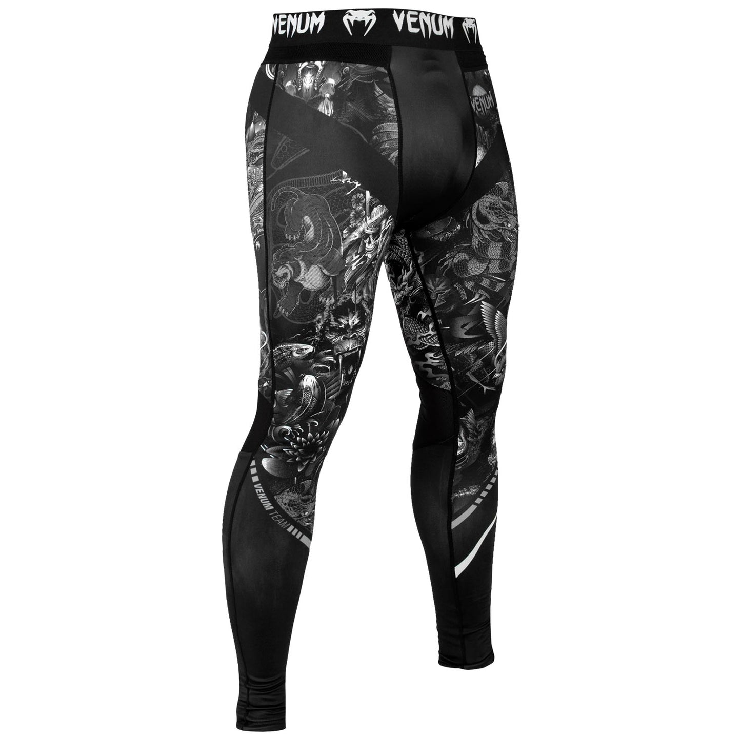 Venum Art Compression Tights - Black/White