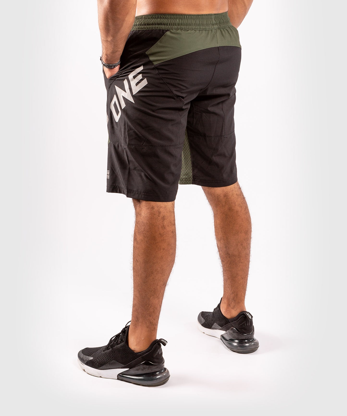 Venum ONE FC Impact Training shorts - Black/Khaki