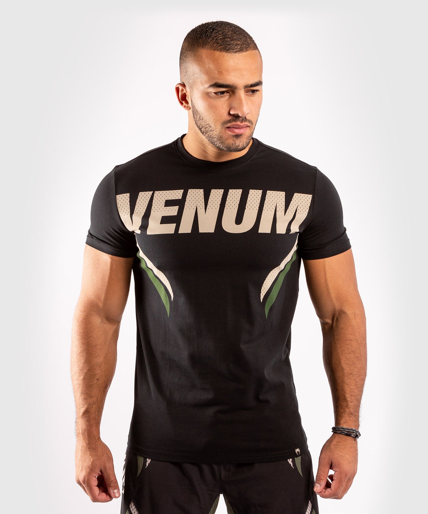 Venum ONE FC Impact T-shirt - Black/Khaki
