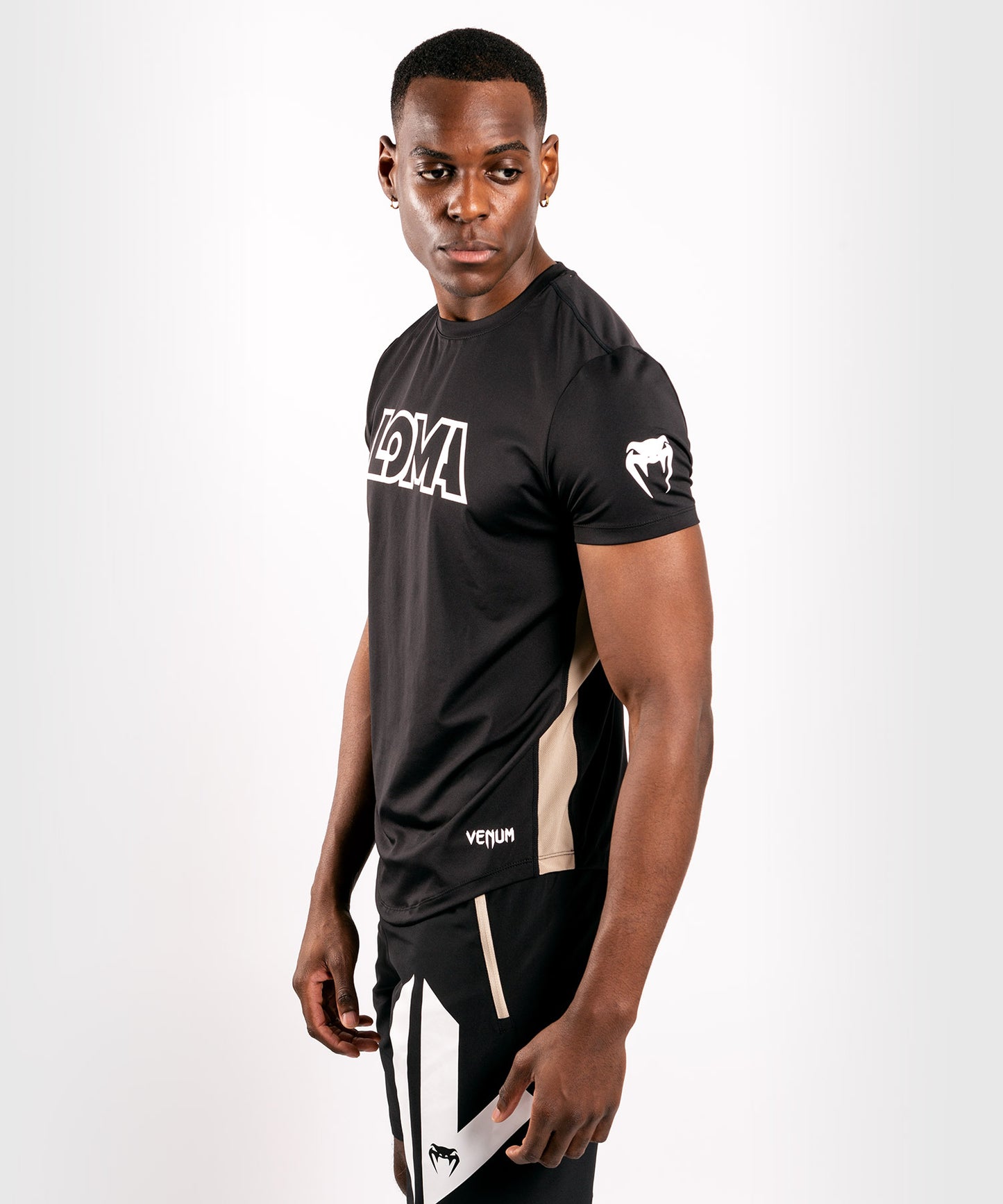 Venum Origins Dry Tech T-shirt - Black/White