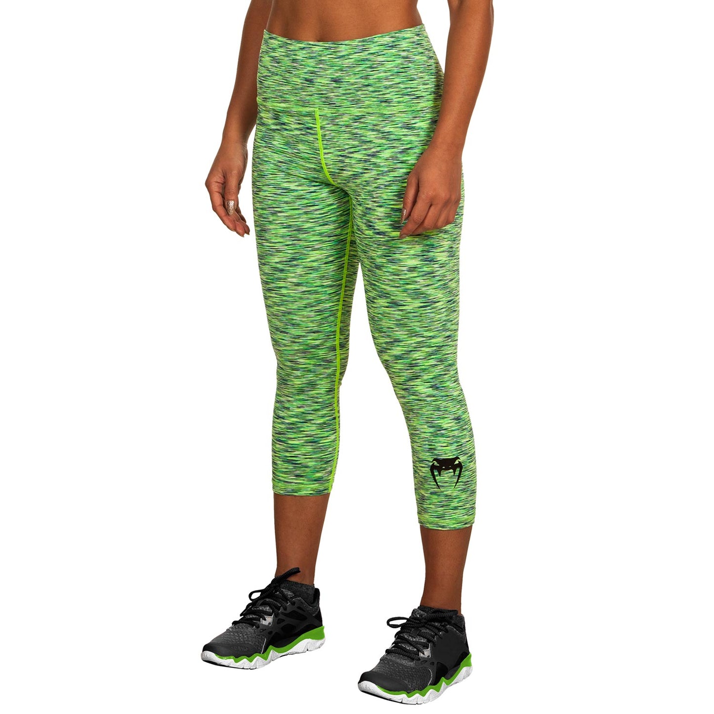 Venum Heather Legging Crops - Green