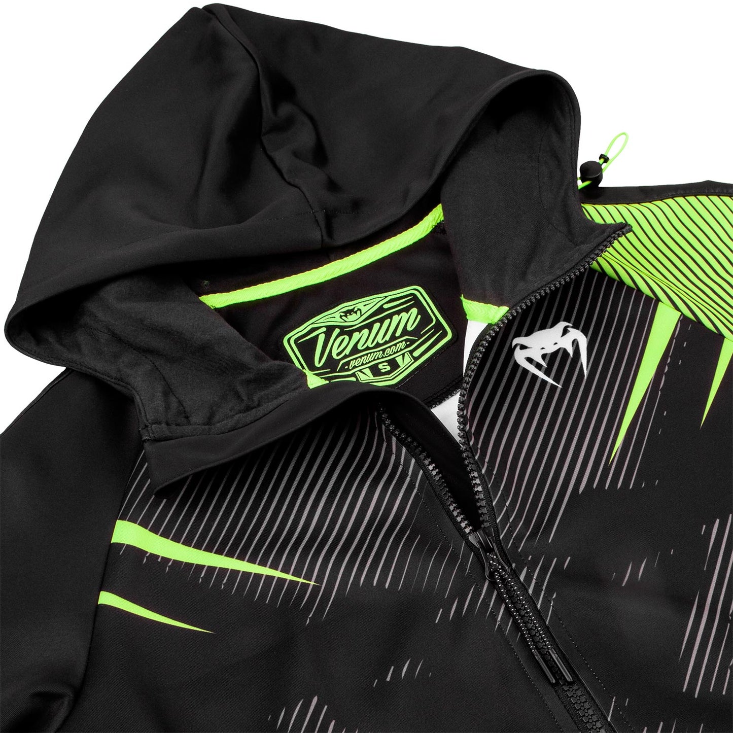 Venum Training Camp 2.0 Women Hoodie - Black/Neo Yellow - Exclusive