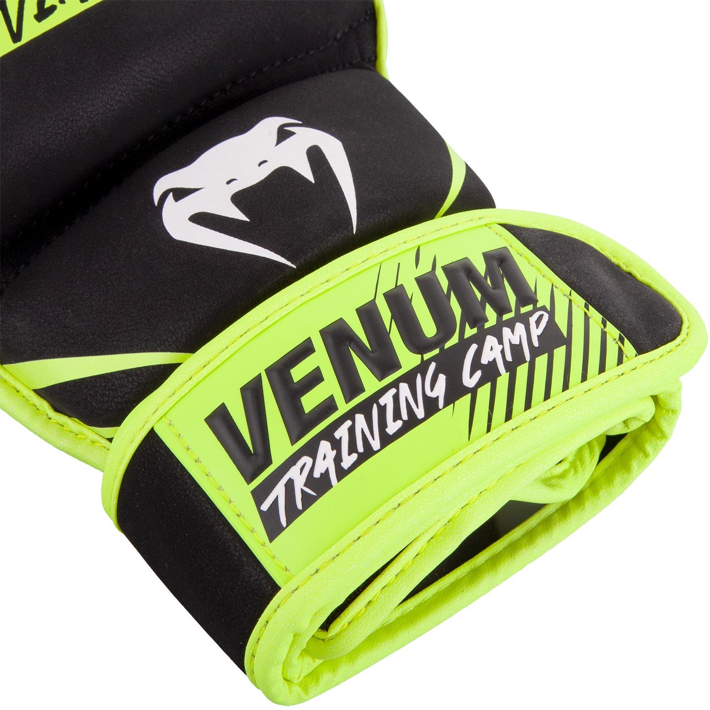 Venum Training Camp 2.0 MMA Gloves - Black/Neo Yellow