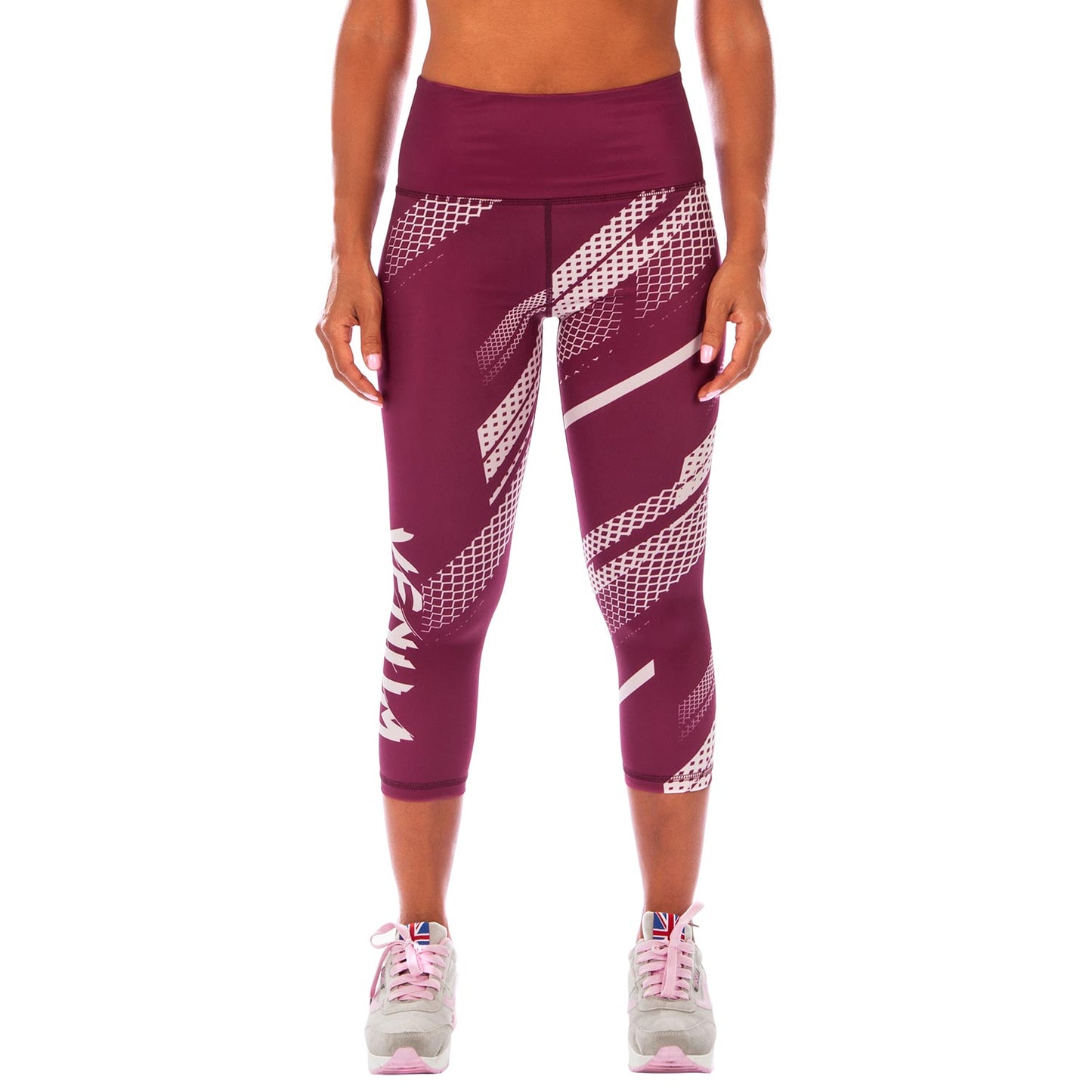 Venum Rapid Cropped Leggings - Plum