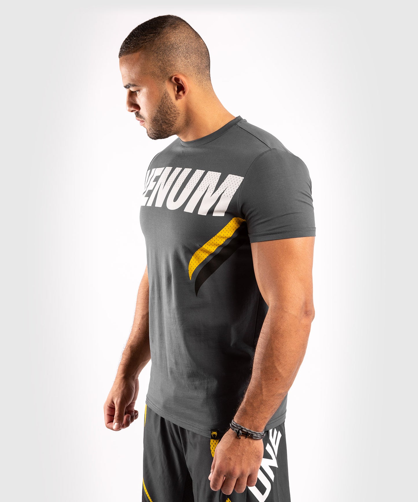 Venum ONE FC Impact T-shirt - Grey/Yellow