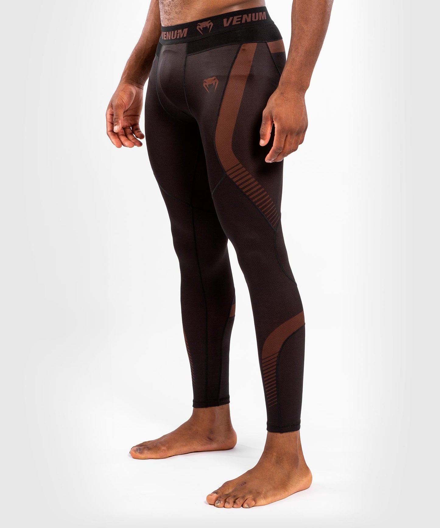 Venum NoGi 3.0 Compression Tights - Black/Brown